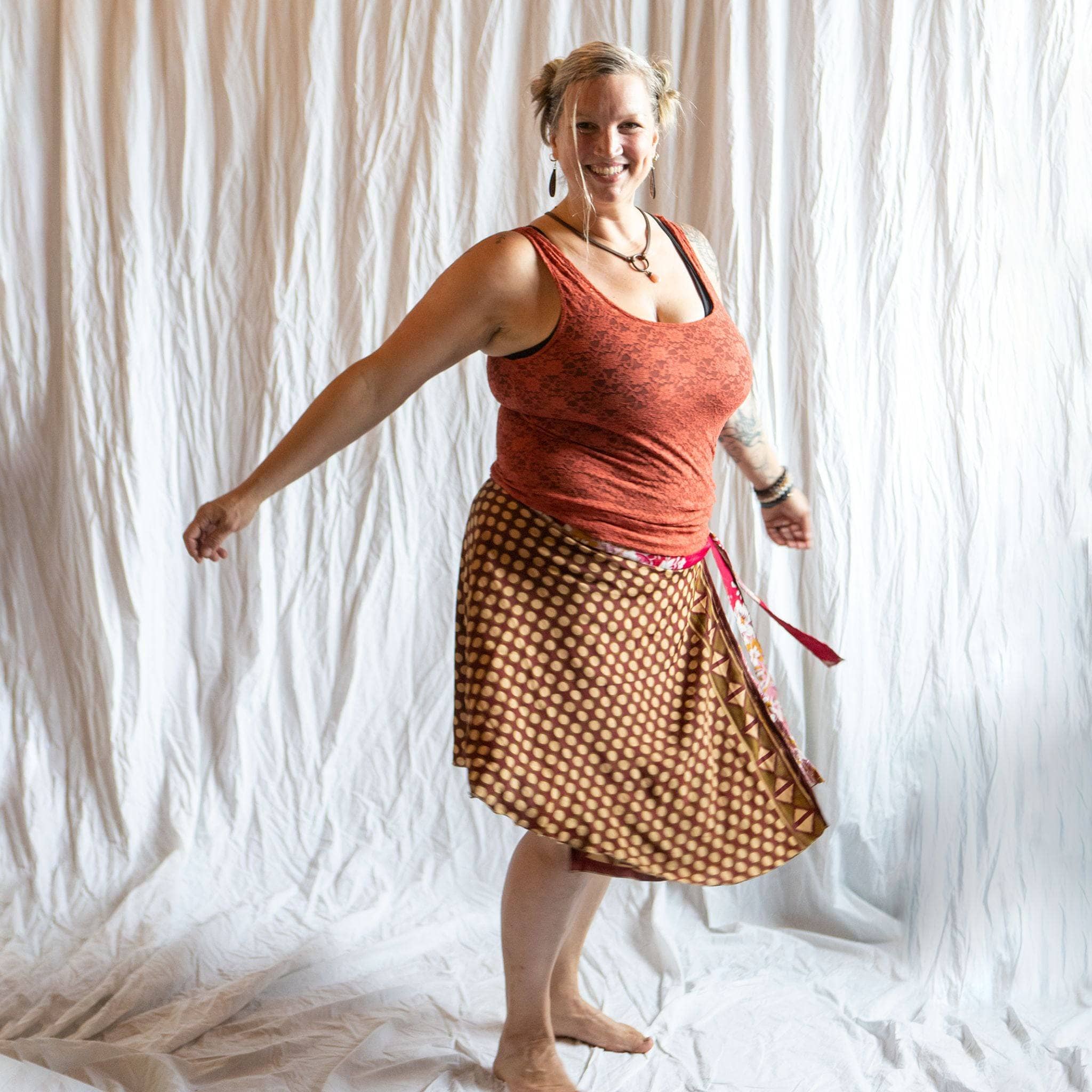 The Original Sari Wrap Skirt - Image 27