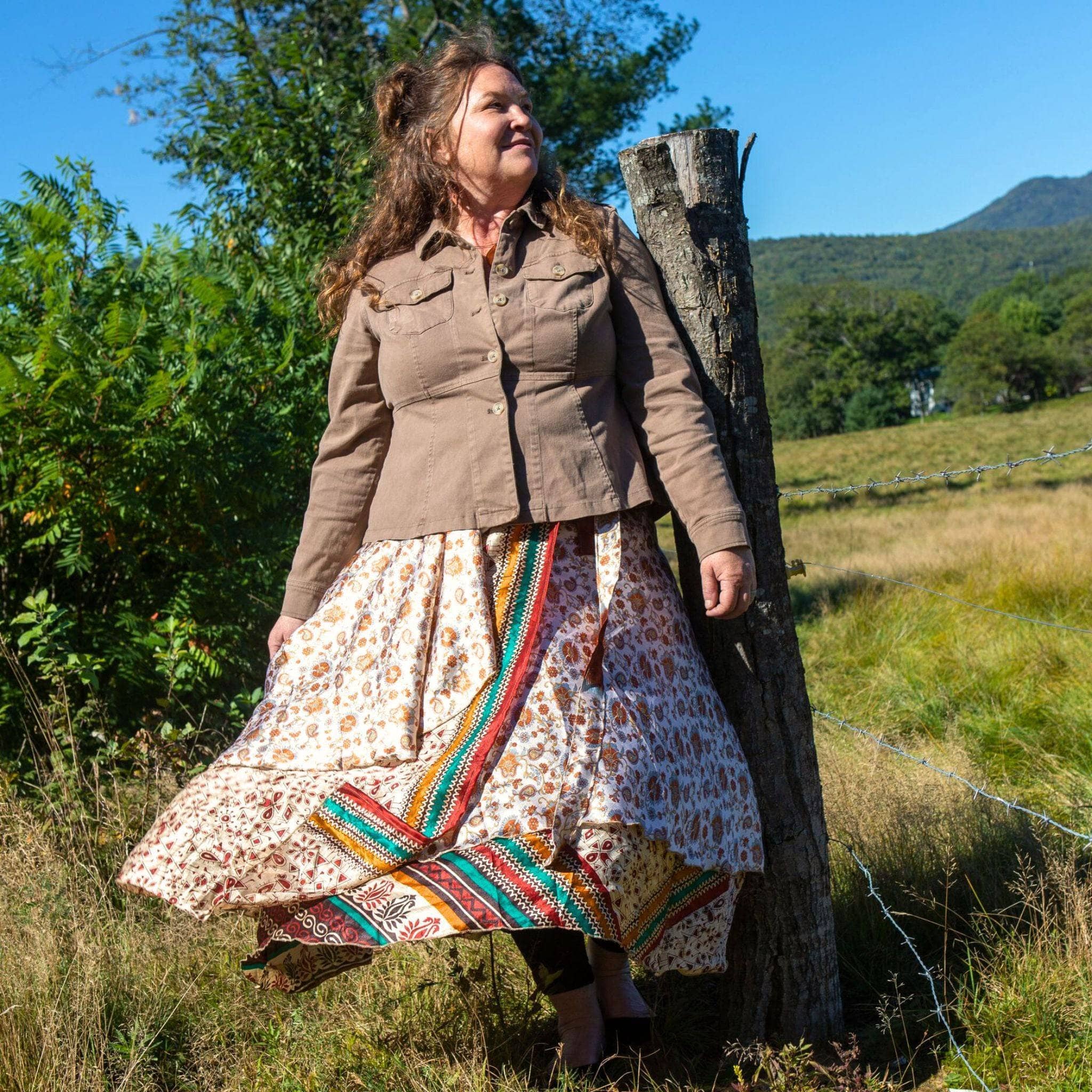 The Original Sari Wrap Skirt - Image 30