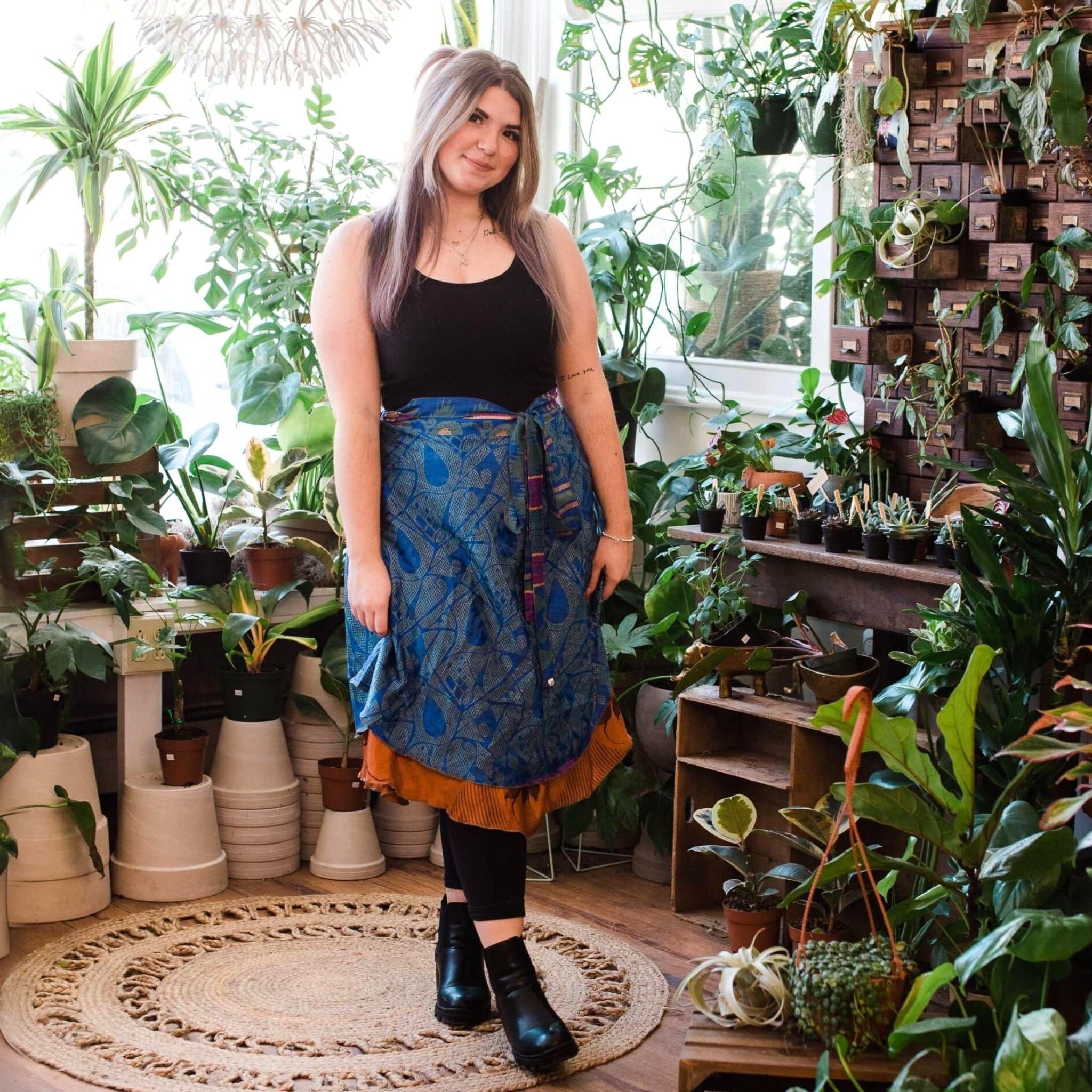 The Original Sari Wrap Skirt - Image 35