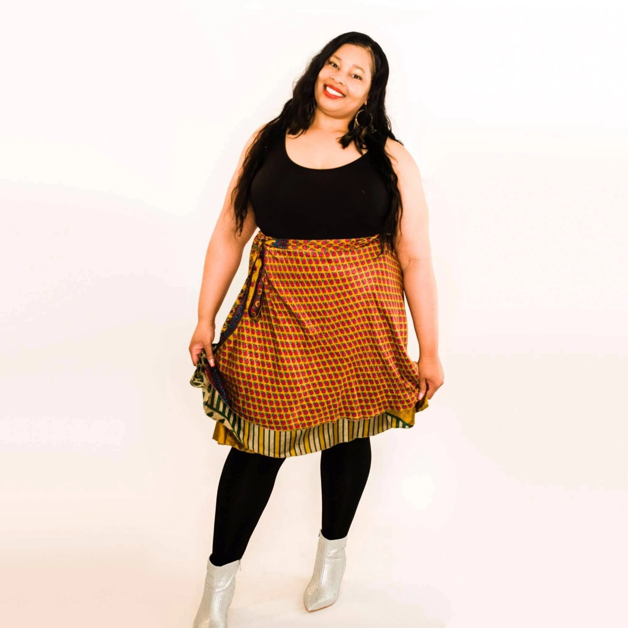 The Original Sari Wrap Skirt - Image 36
