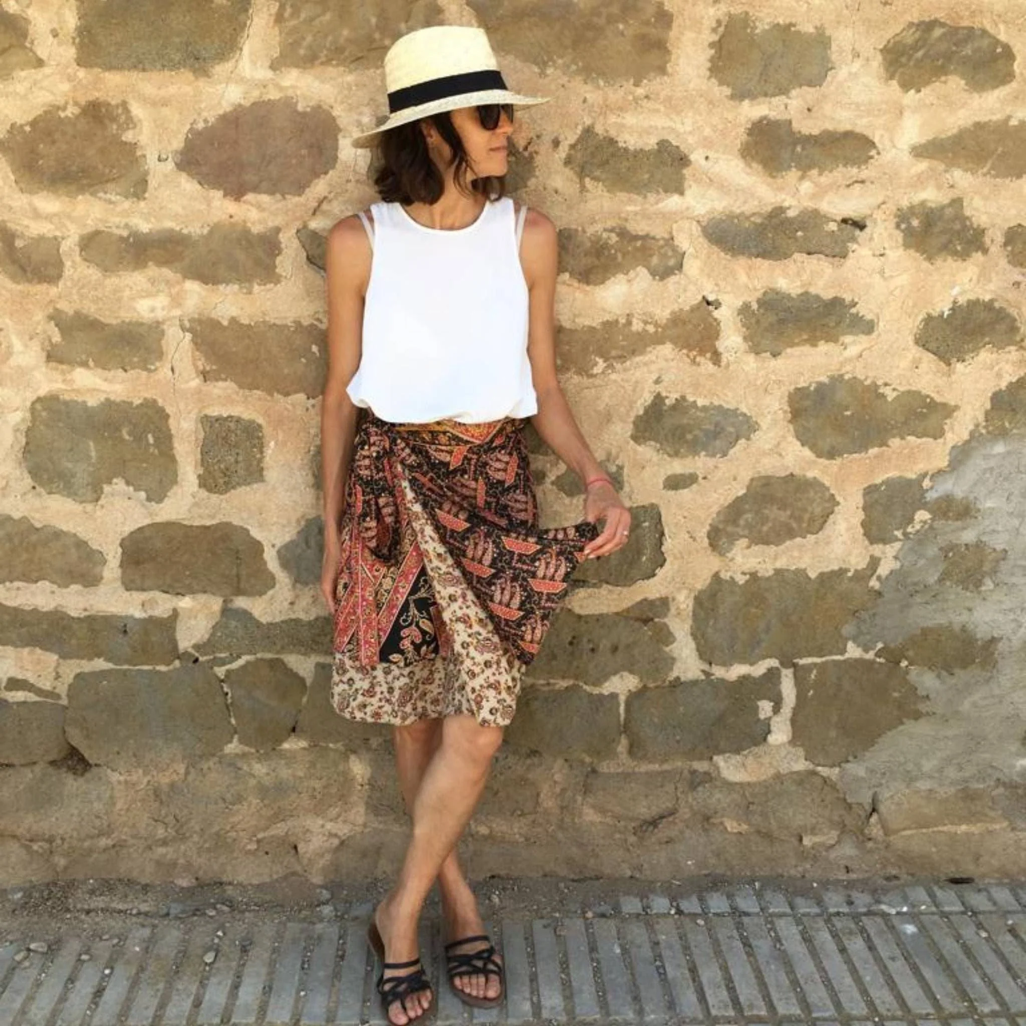 The Original Sari Wrap Skirt - Image 42