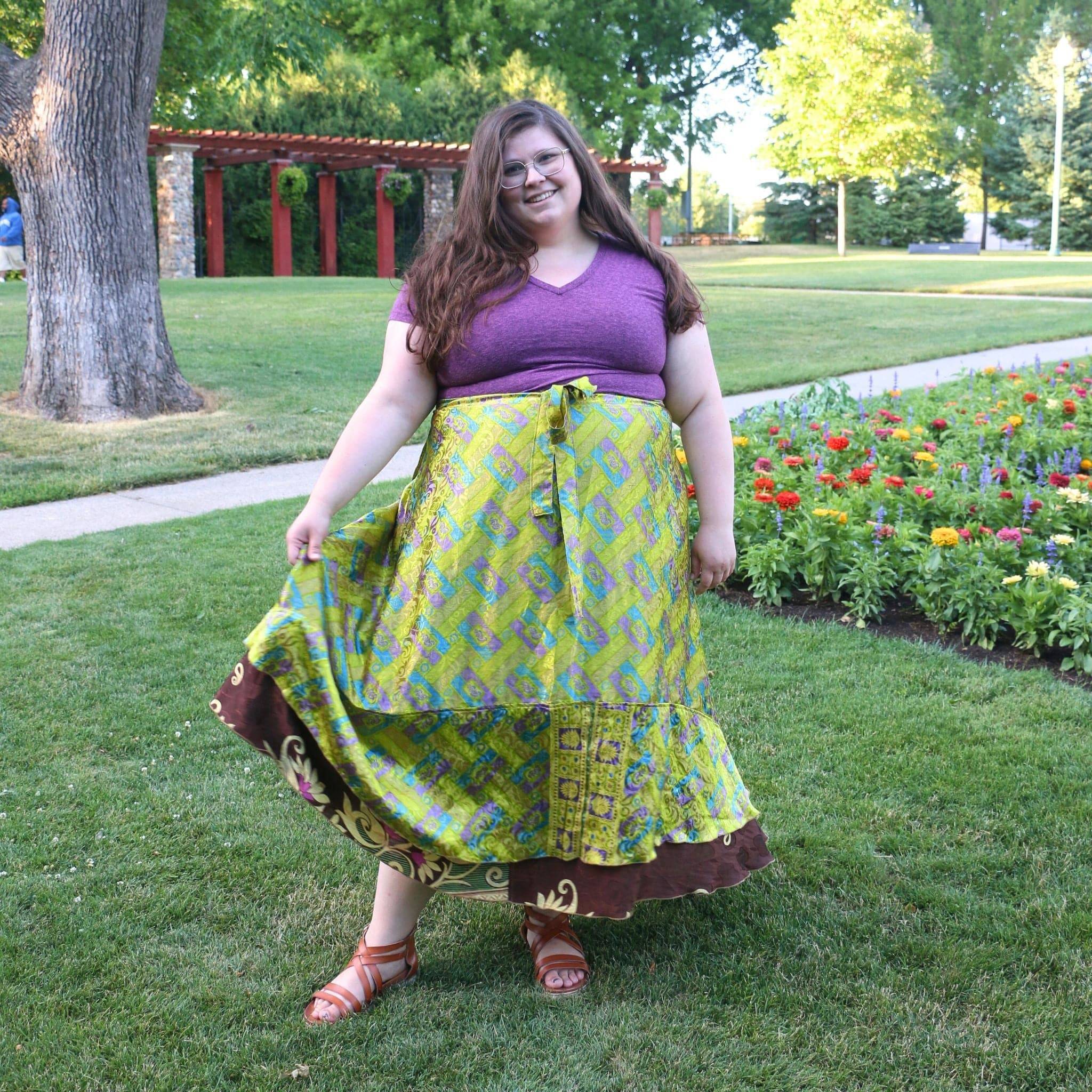 The Original Sari Wrap Skirt - Image 43