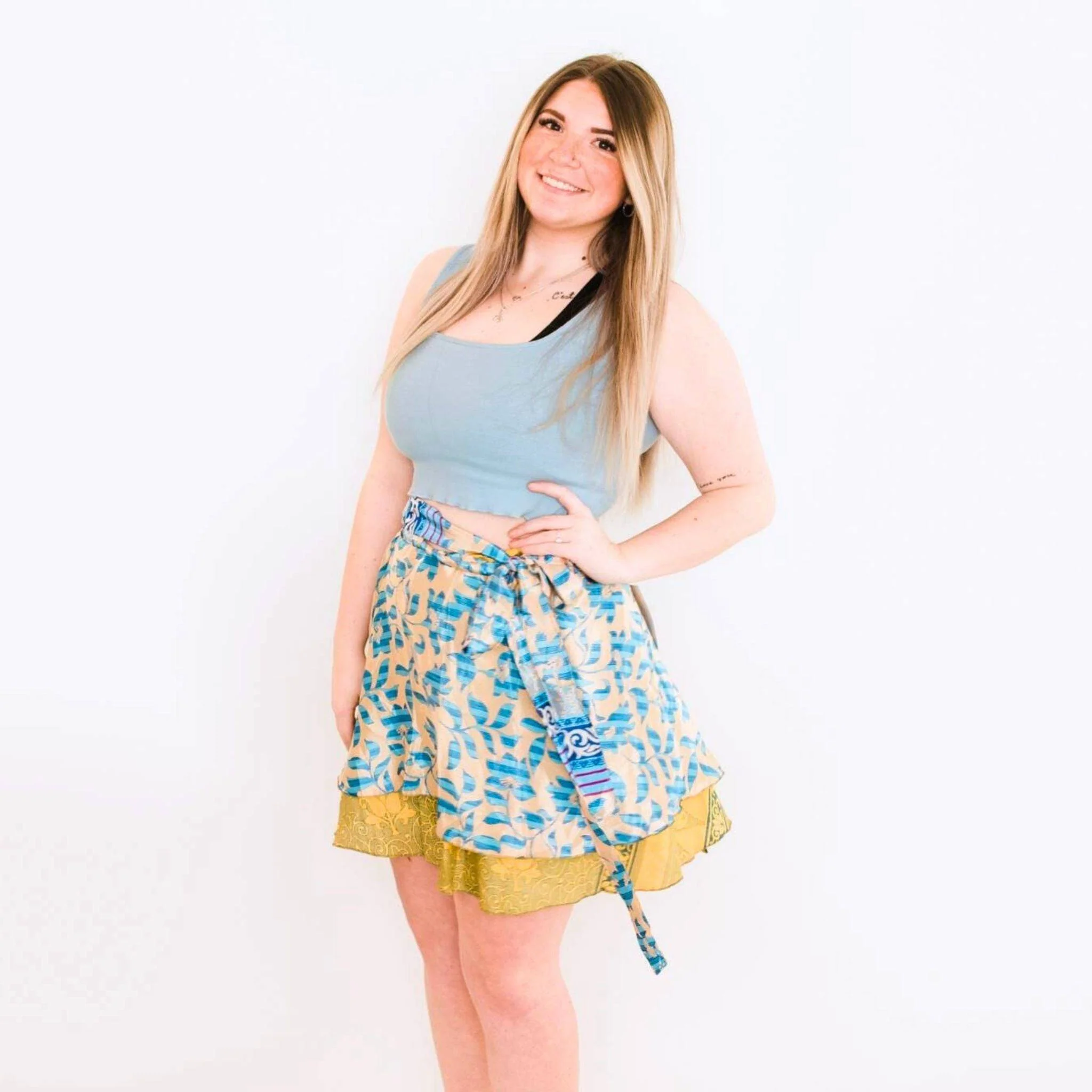 The Original Sari Wrap Skirt - Image 45