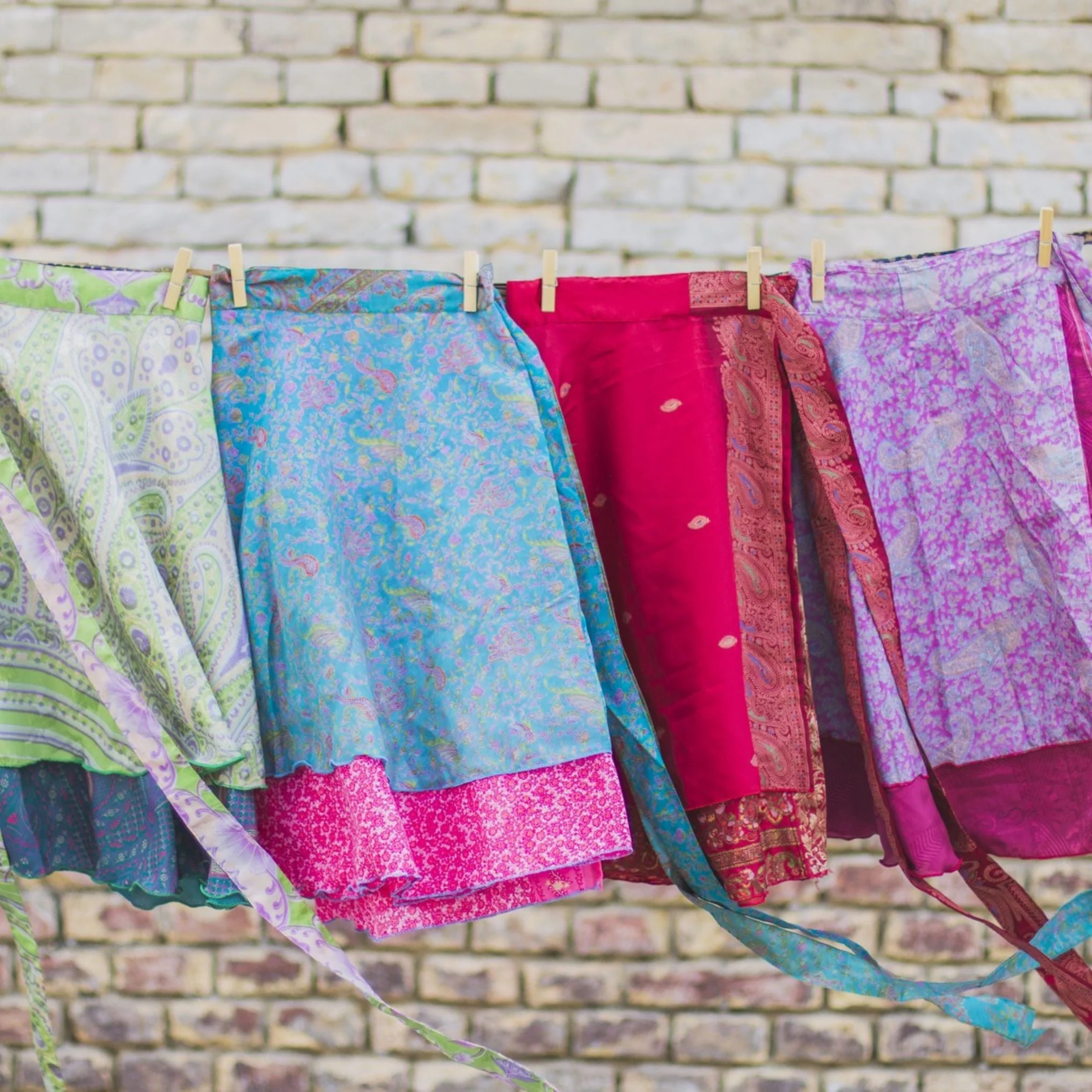 The Original Sari Wrap Skirt - Image 8