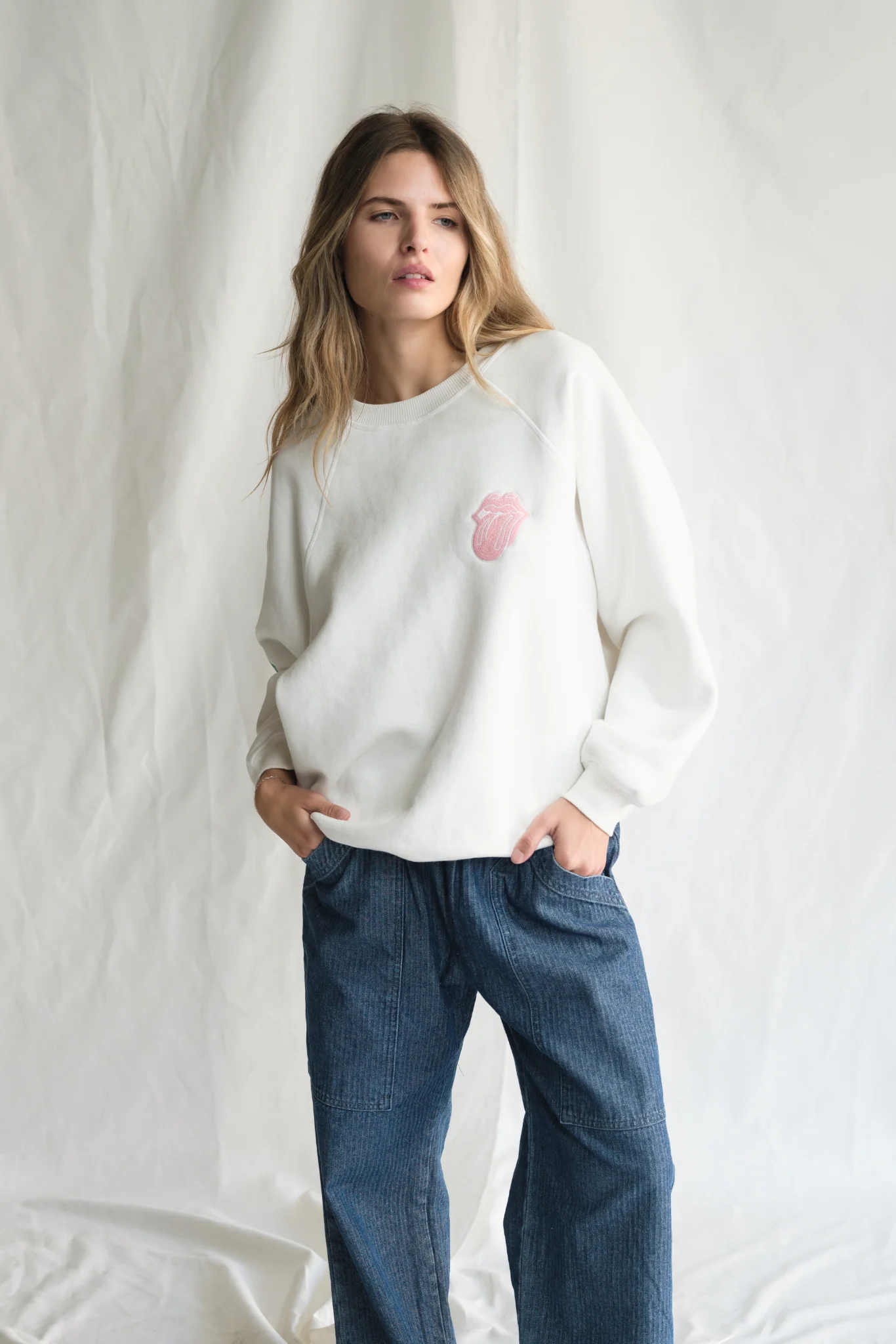 The Rolling Stones She's a Rainbow Crewneck - Image 2
