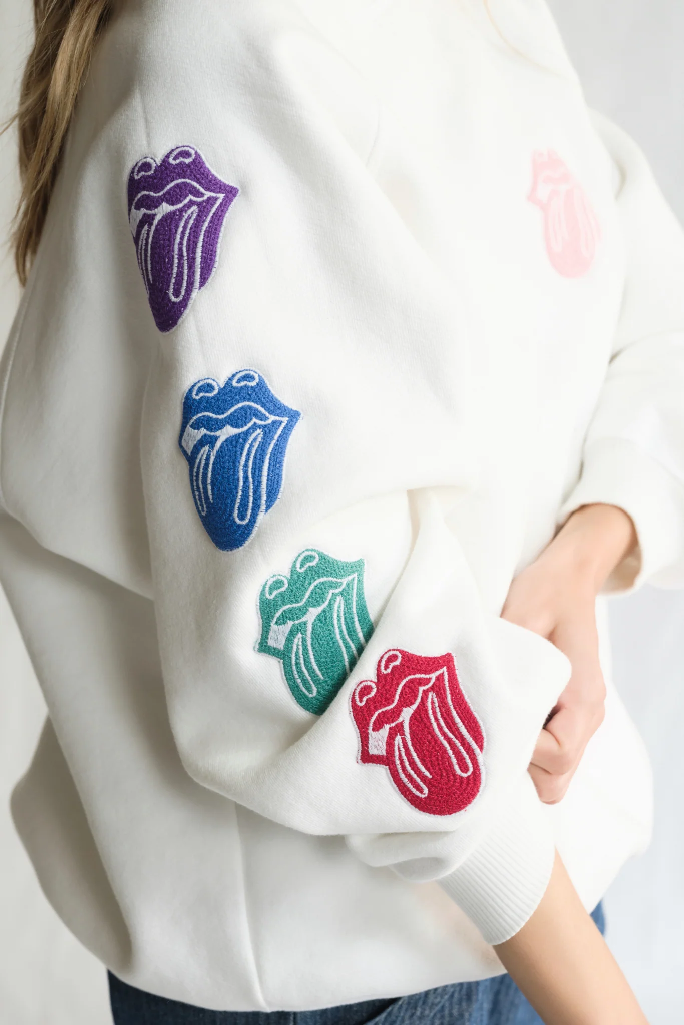 The Rolling Stones She's a Rainbow Crewneck - Image 5