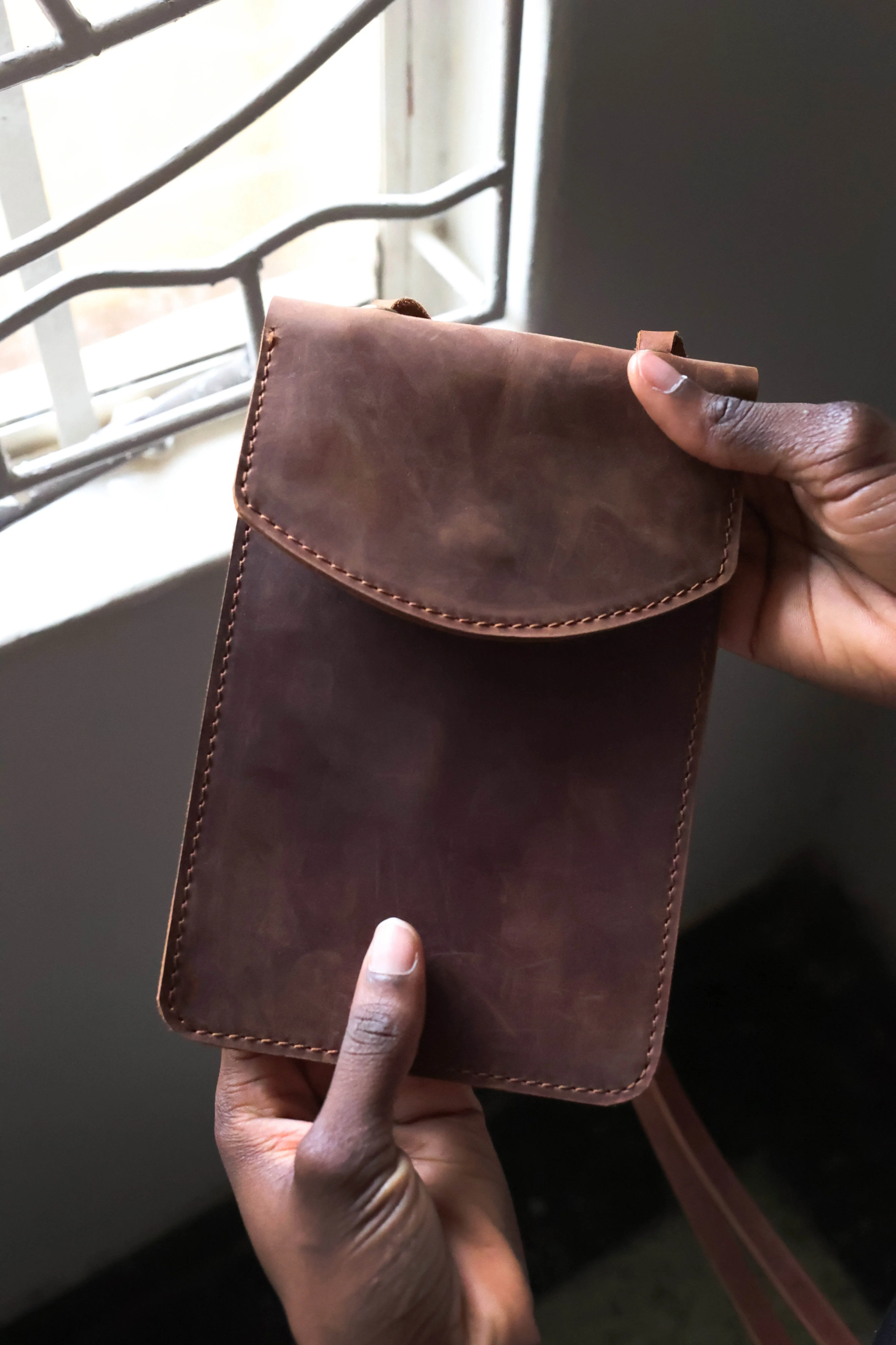 Leather Travel Crossover - Image 8