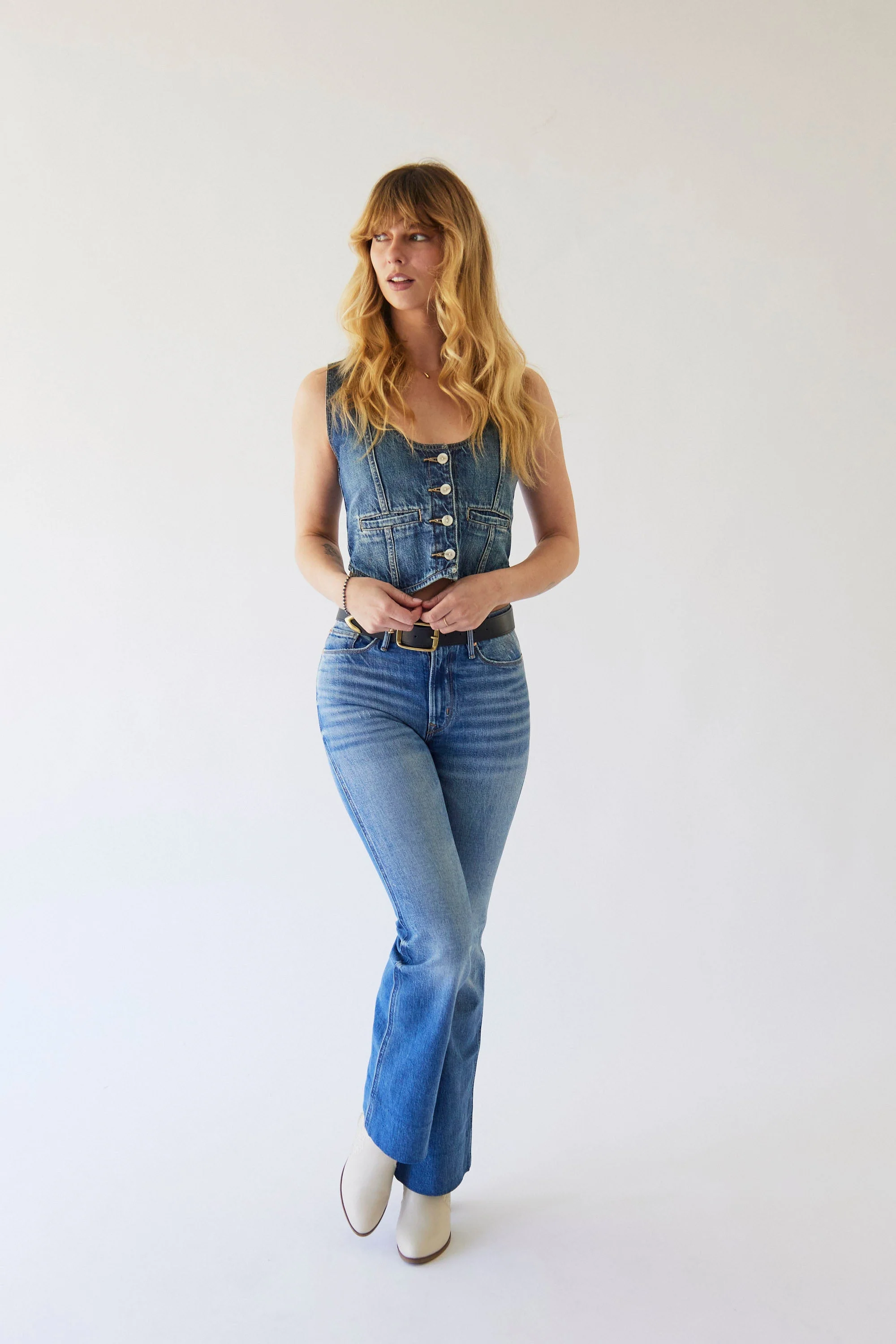 The Wanderer Flare 5 Pocket - Mabel Wash - Image 5