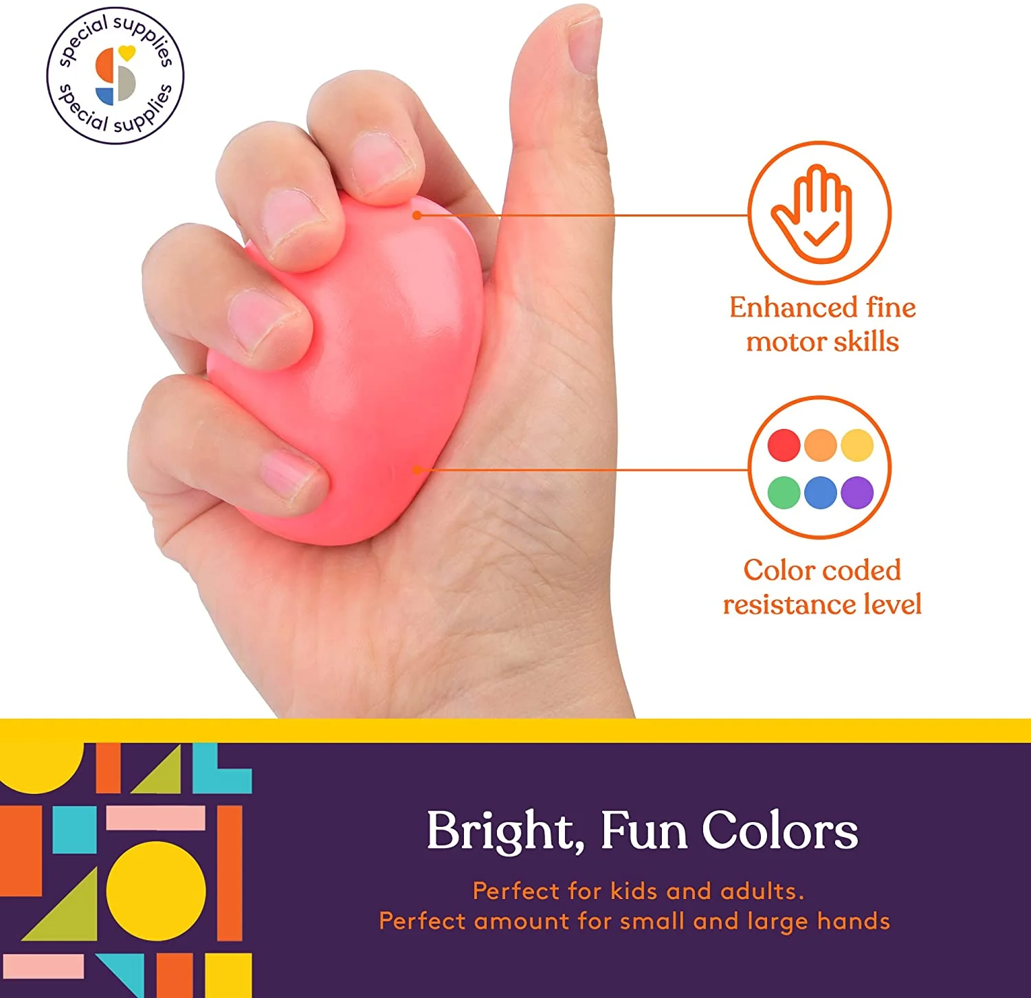 Therapy Putty (Primary Colors): 6 Pack - Image 3