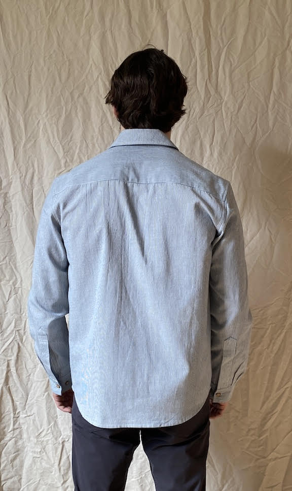 Ticking Long Sleeve Shirt - Image 2