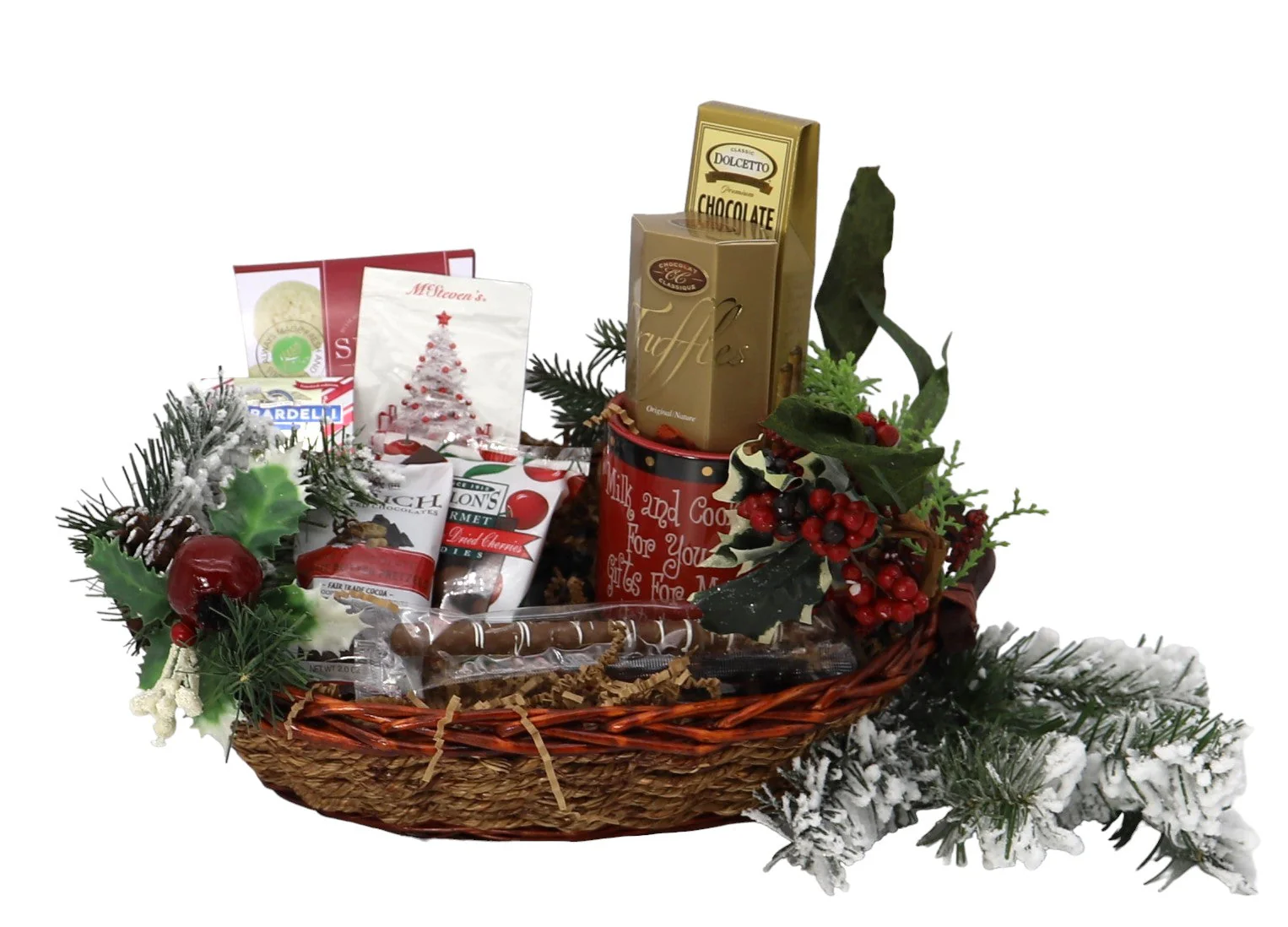 Tidings of Joy Christmas Basket - Image 2