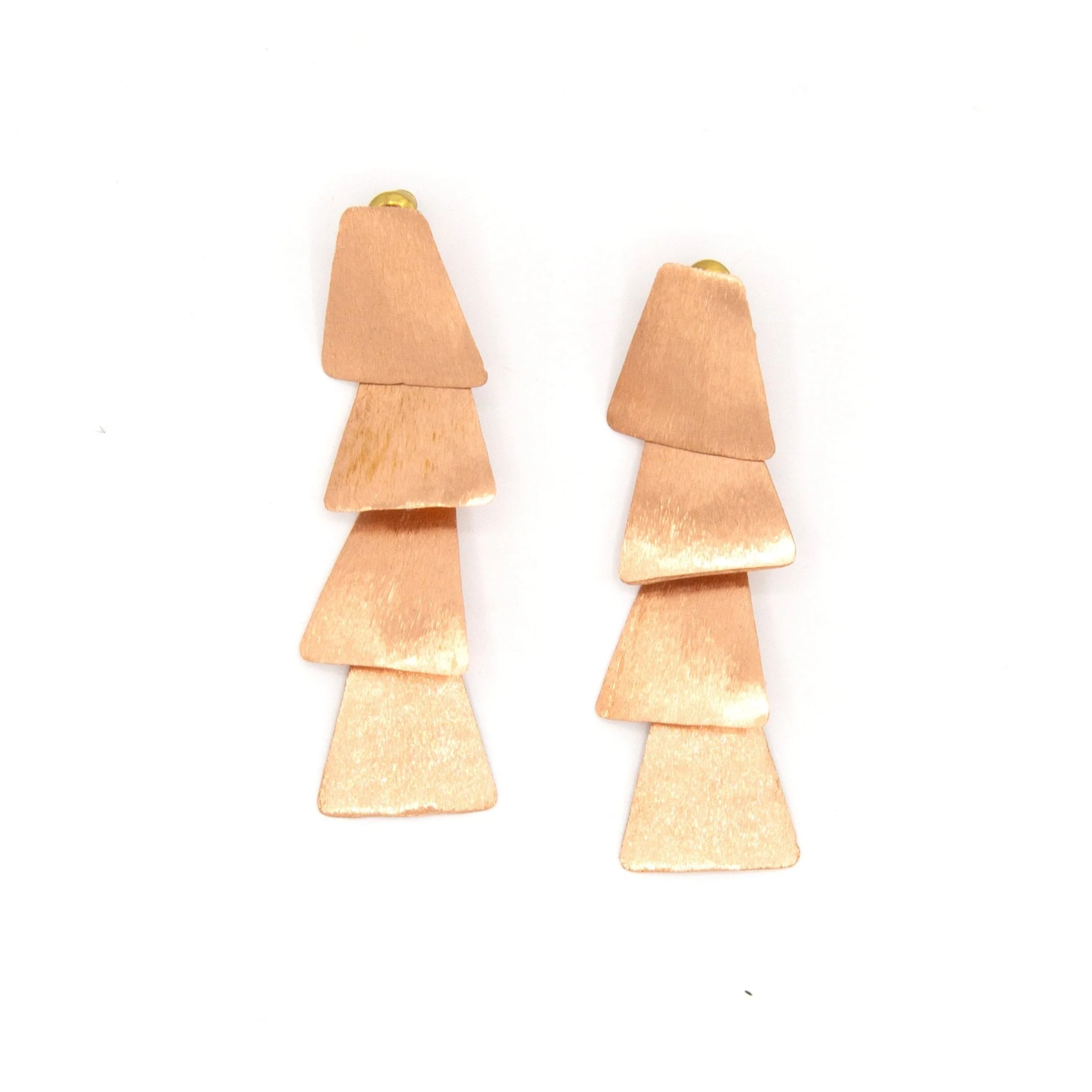Tiered Tassel Movement Earrings - Image 4