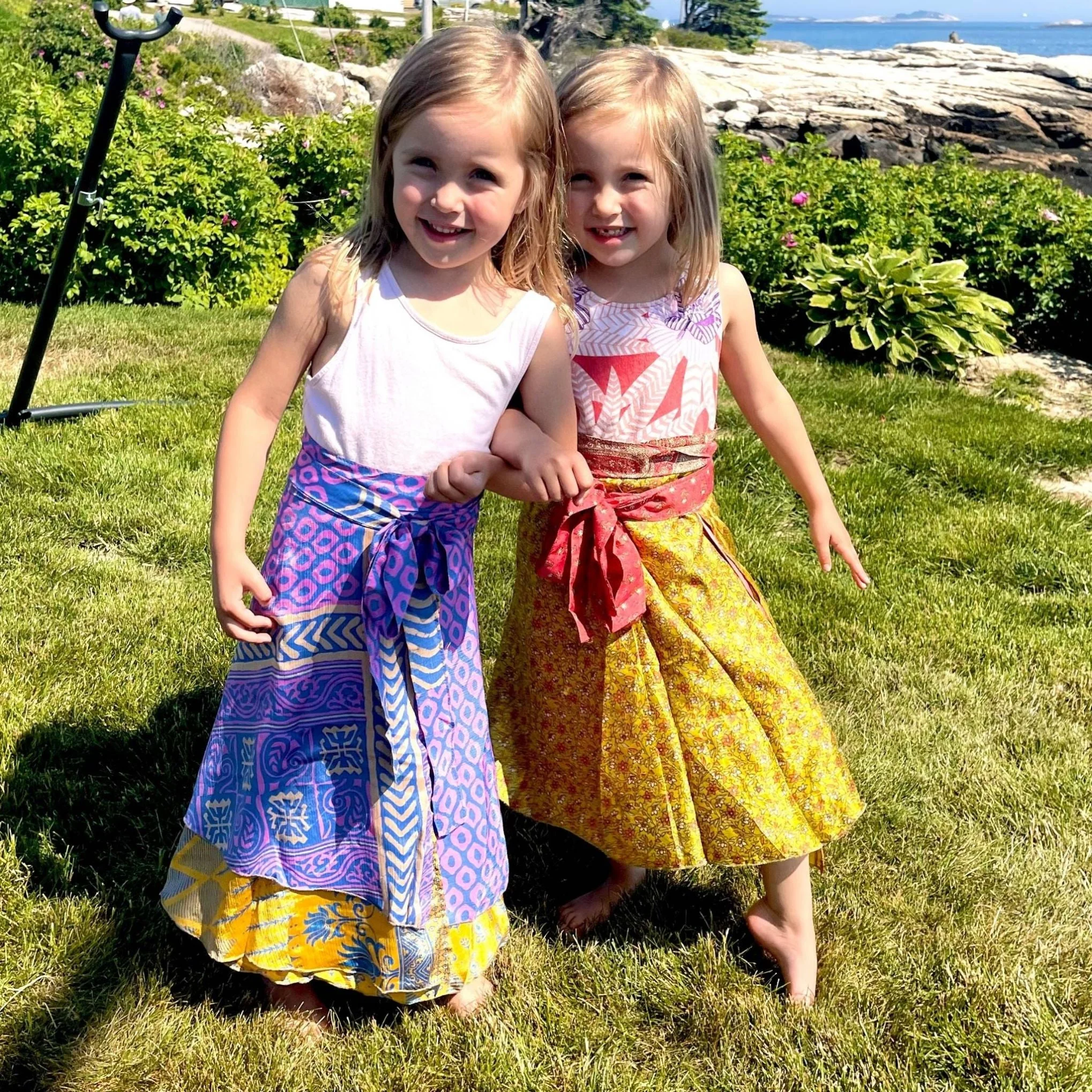 Kids Skirt – Recycled Sari Magic - Image 4