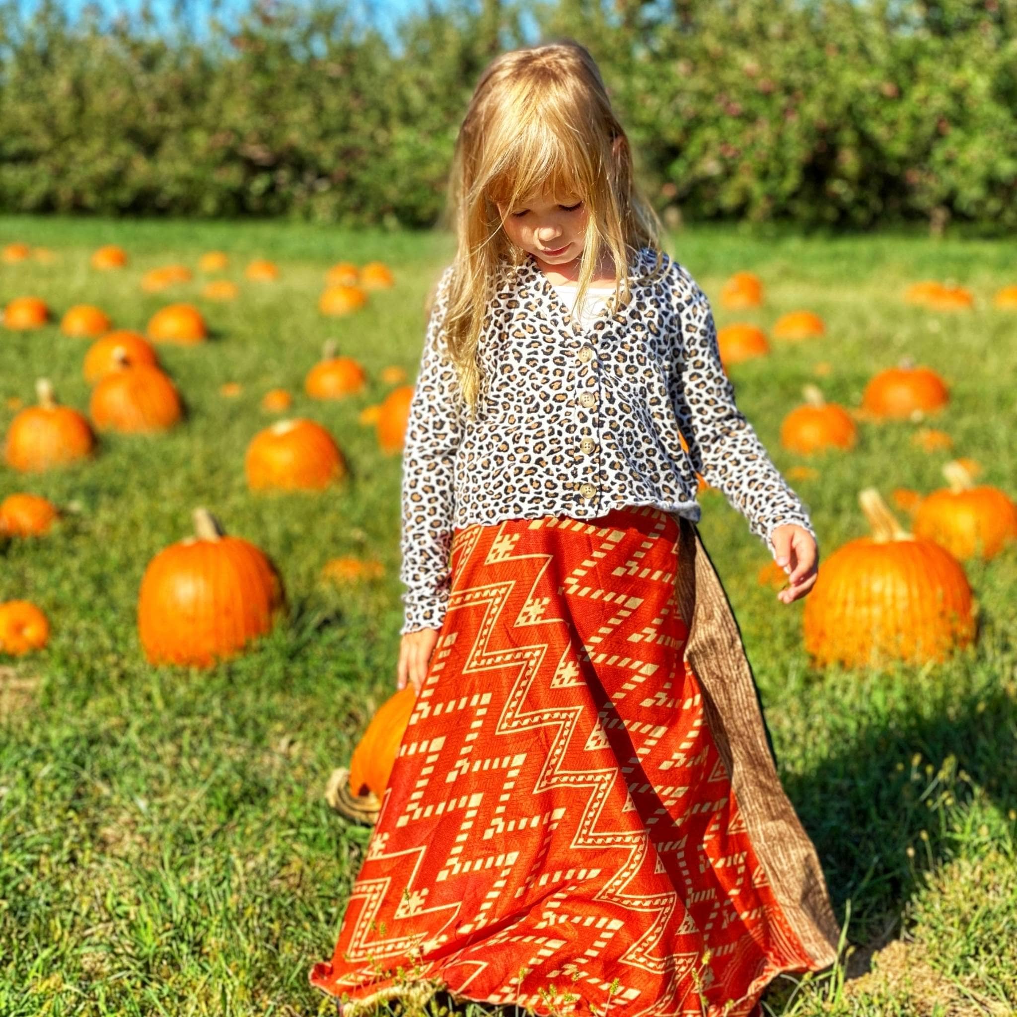 Kids Skirt – Recycled Sari Magic - Image 5