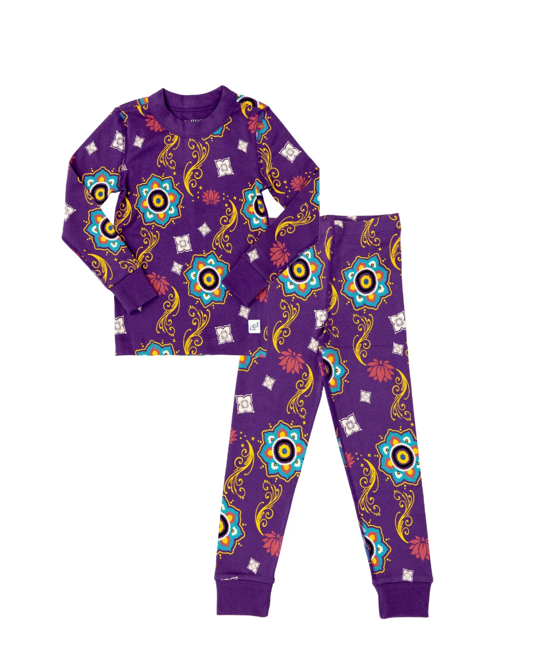 Toddler Set – Purple Rangoli - Image 2