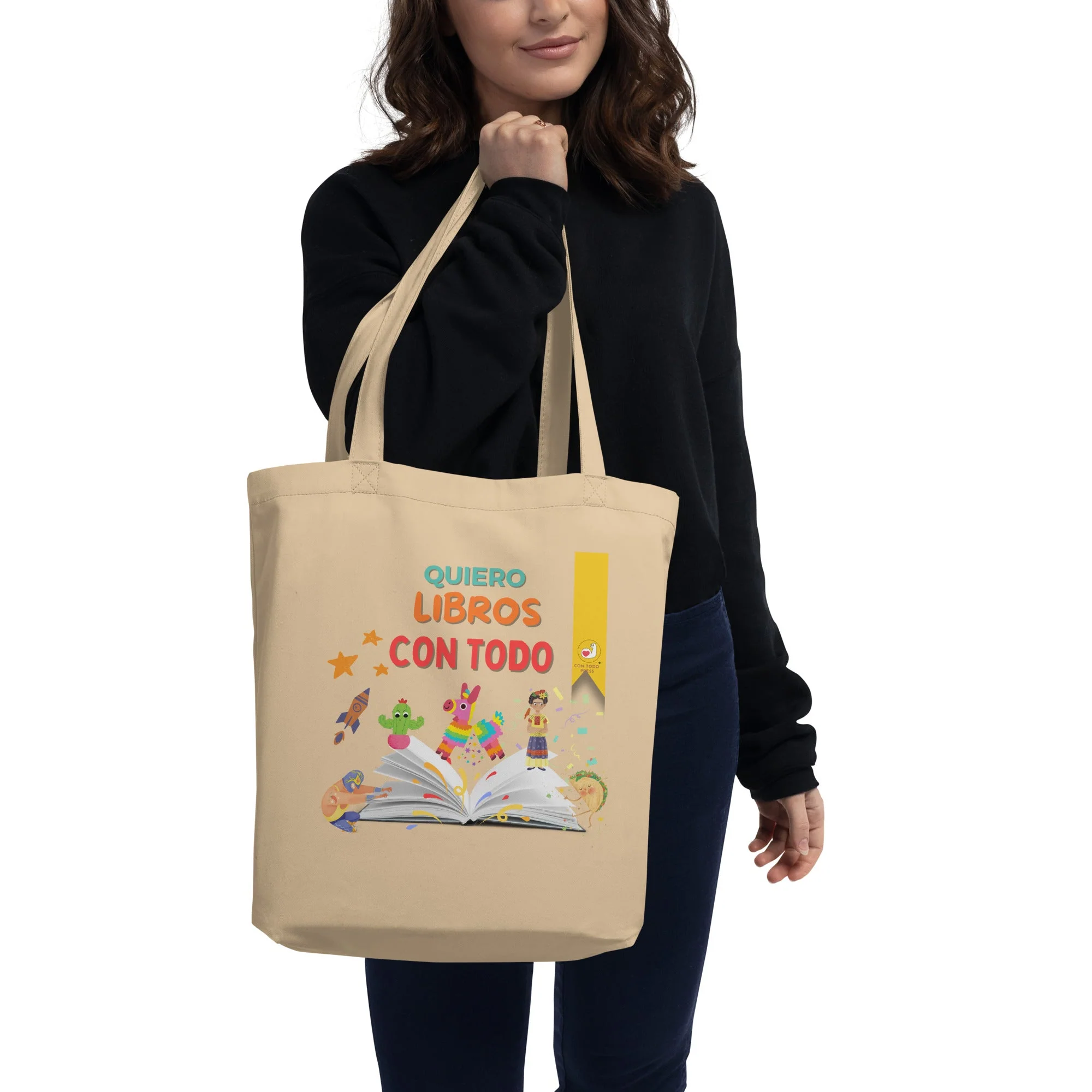 Tote Bag! Quiero Mis Libros Con Todo - Image 2