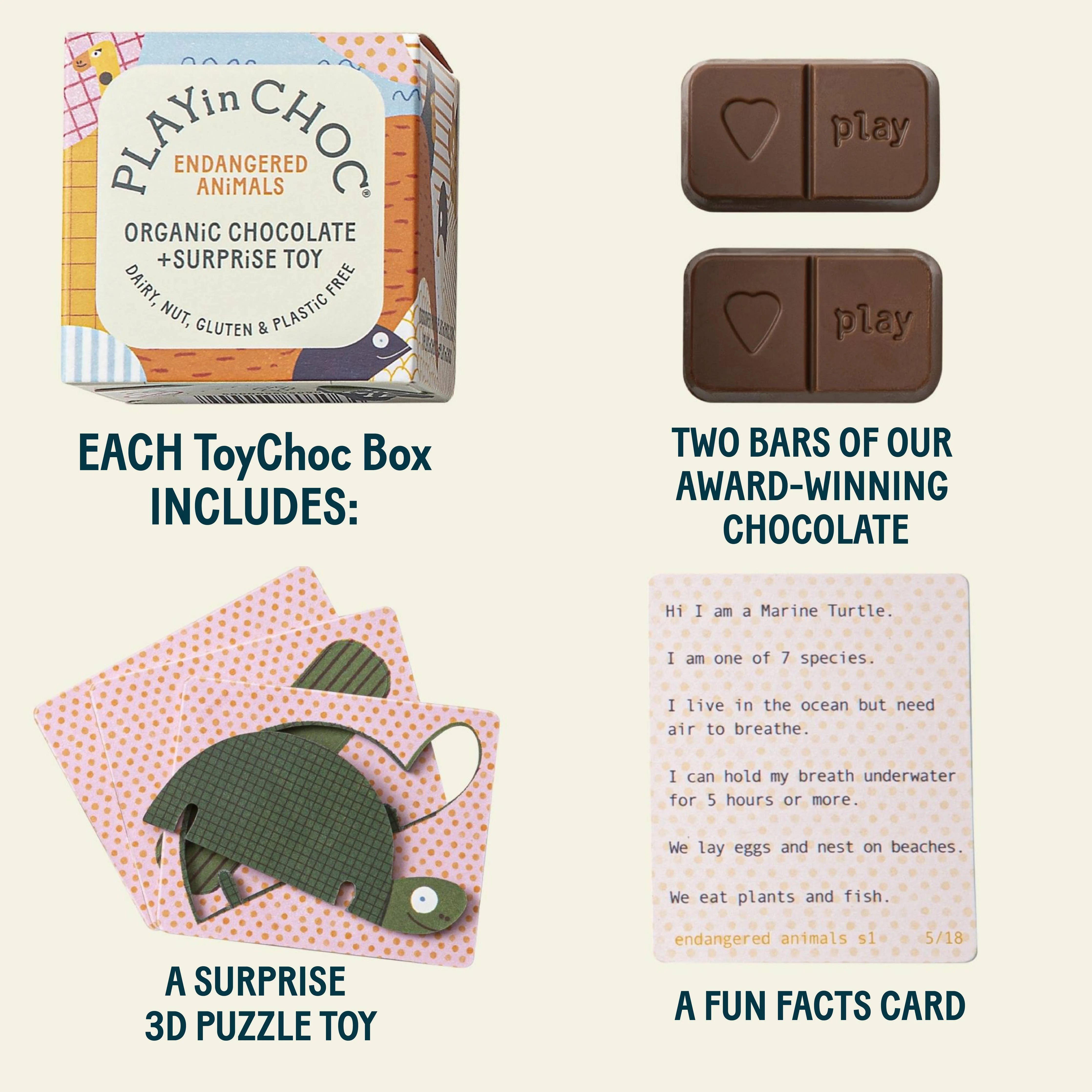 ToyChoc Box® - ENDANGERED ANiMALS - Image 4