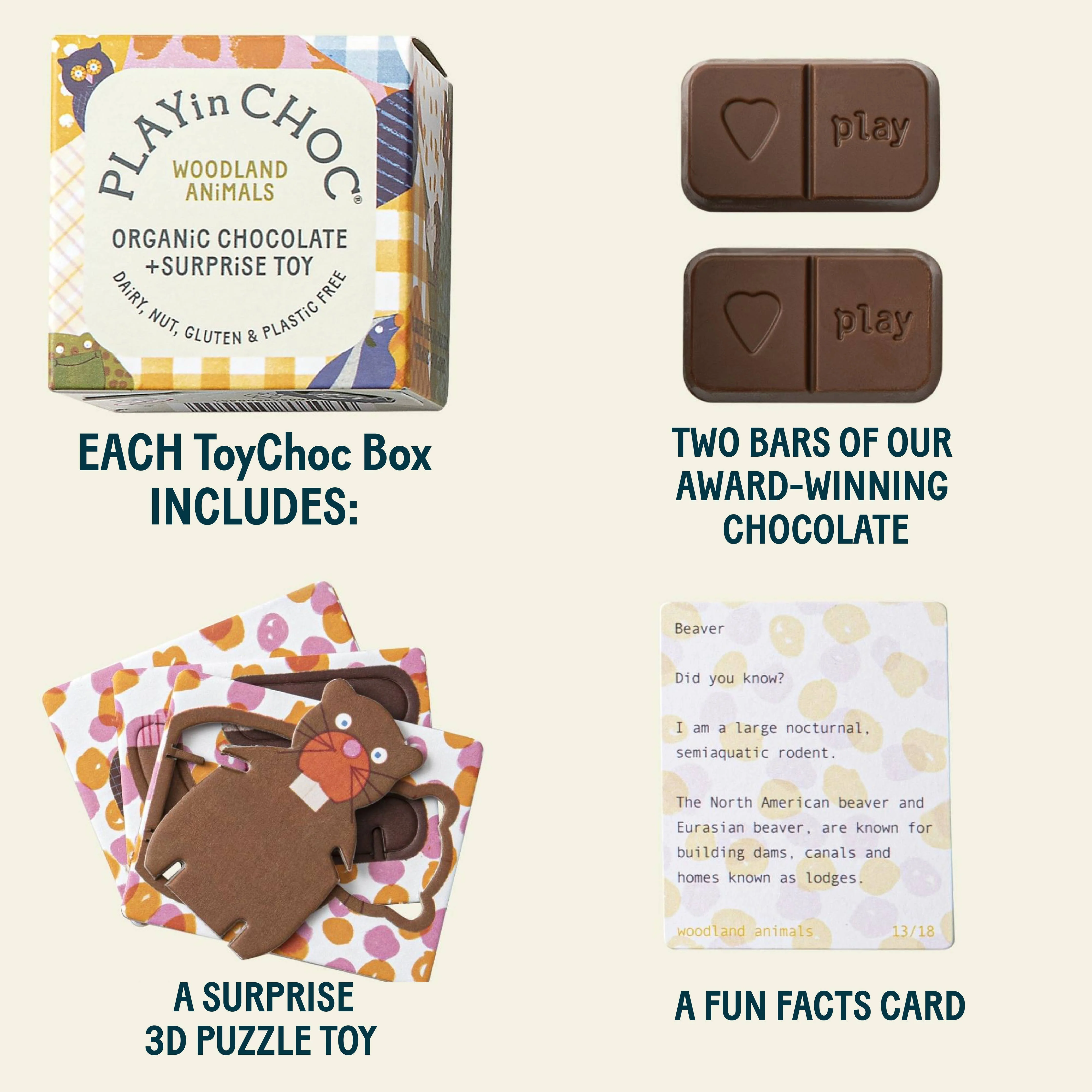 ToyChoc Box® - WOODLAND ANiMALS - Image 4