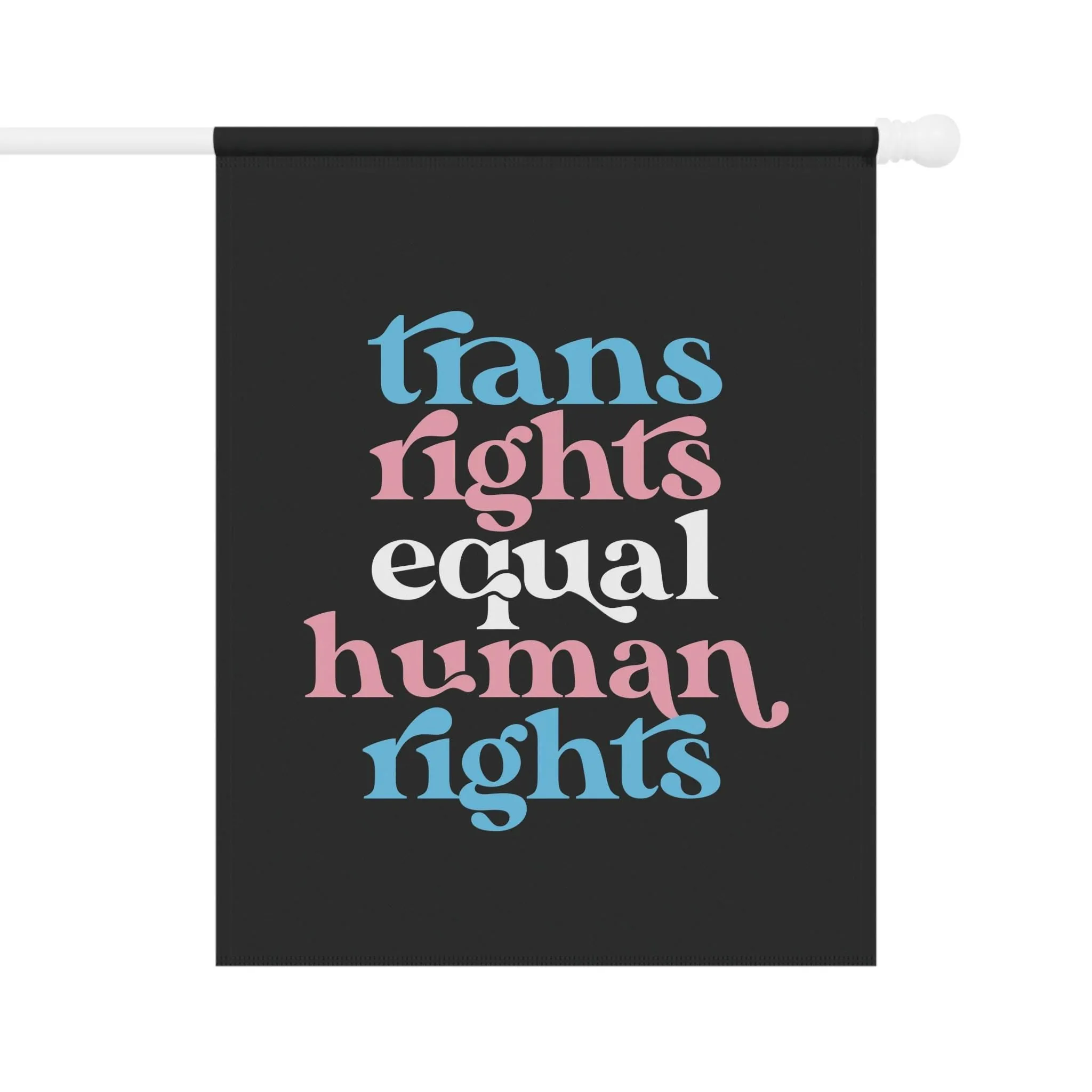 Trans Rights Equal Human Rights Flag - Image 4