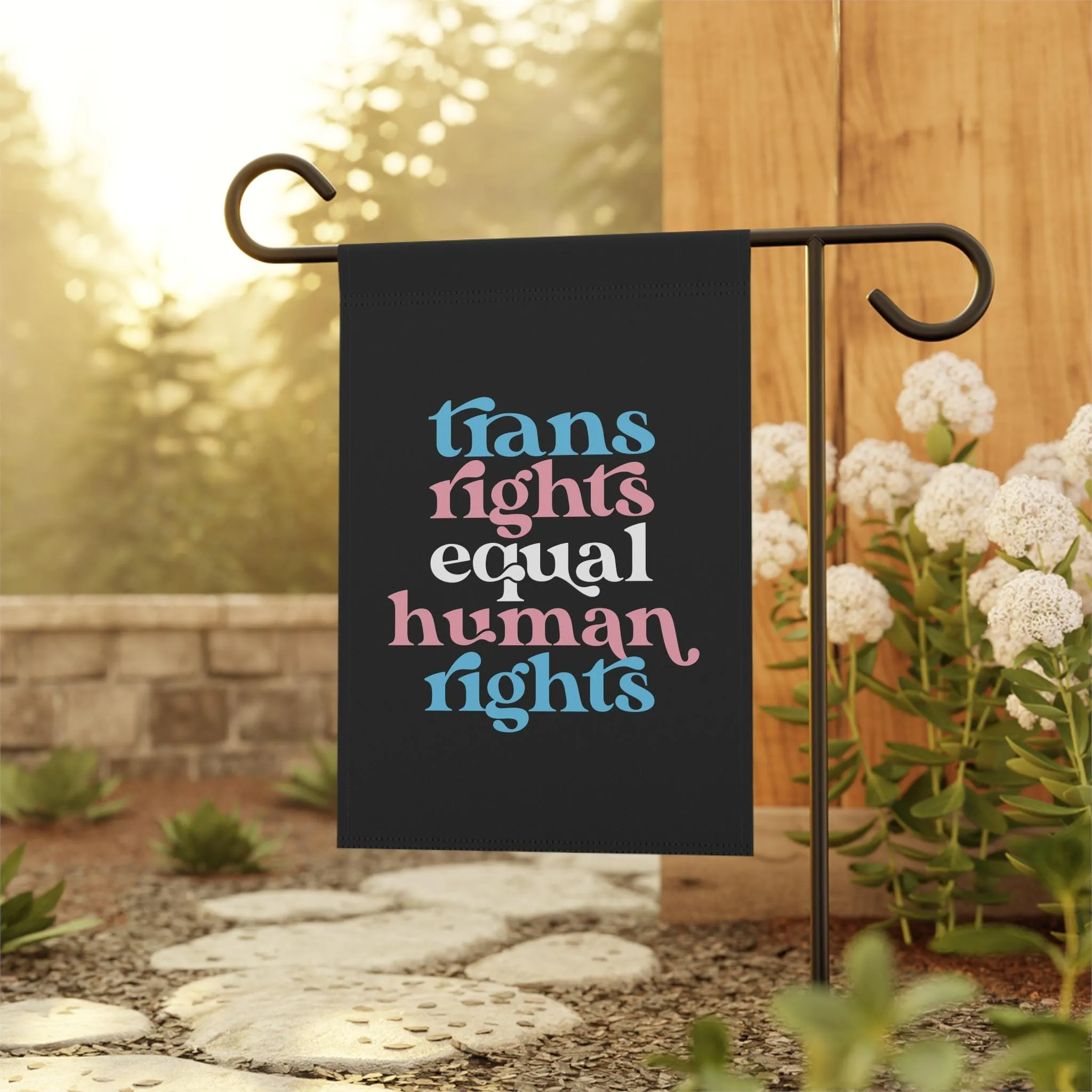 Trans Rights Equal Human Rights Flag - Image 7