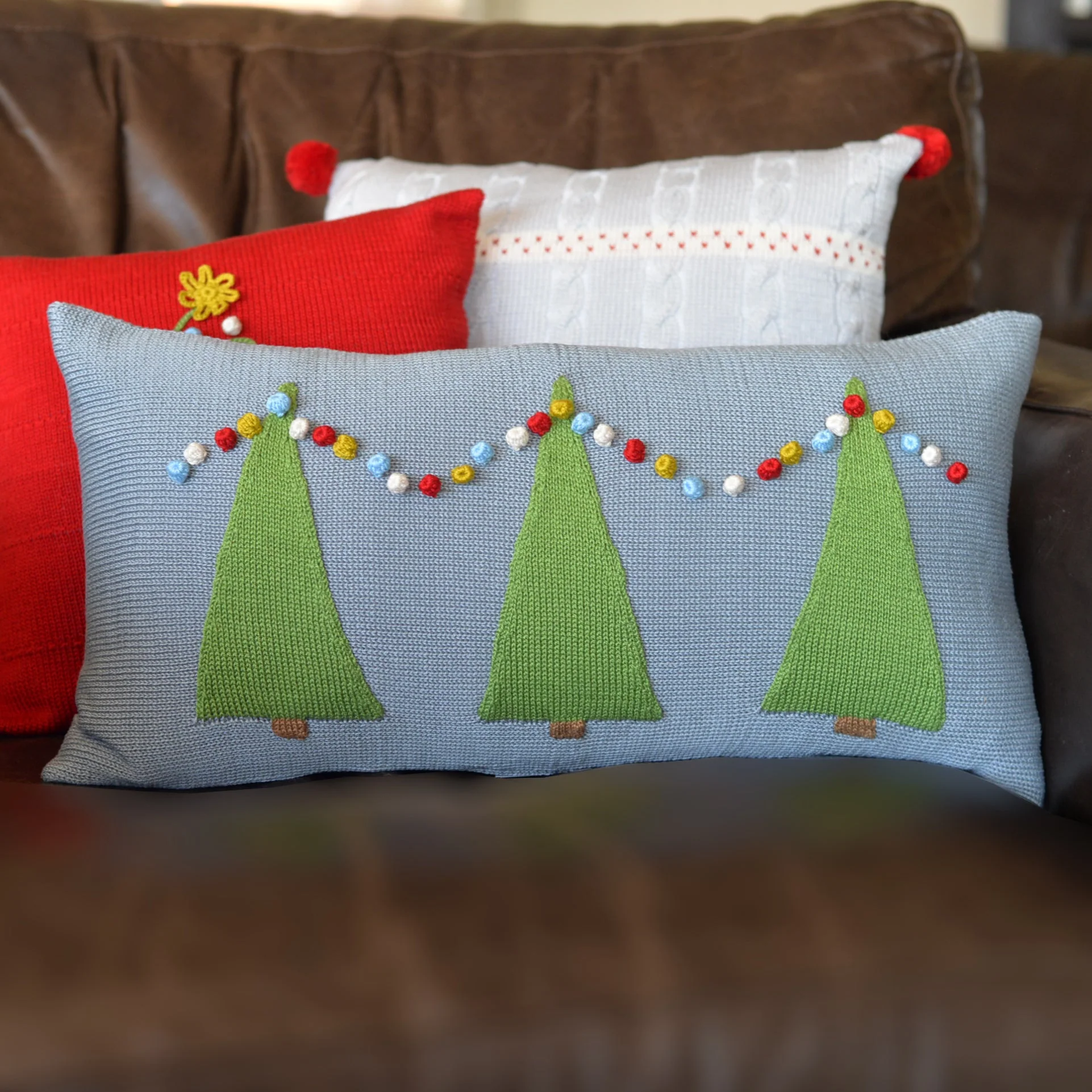 Tree Farm Lumbar Pillow - Image 2