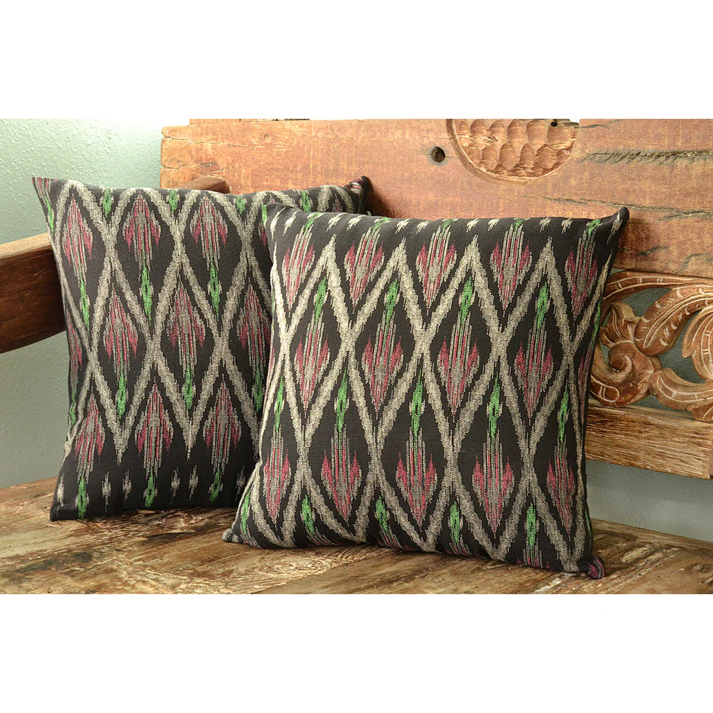 Tribal Ikat Pillow Cover - Image 2