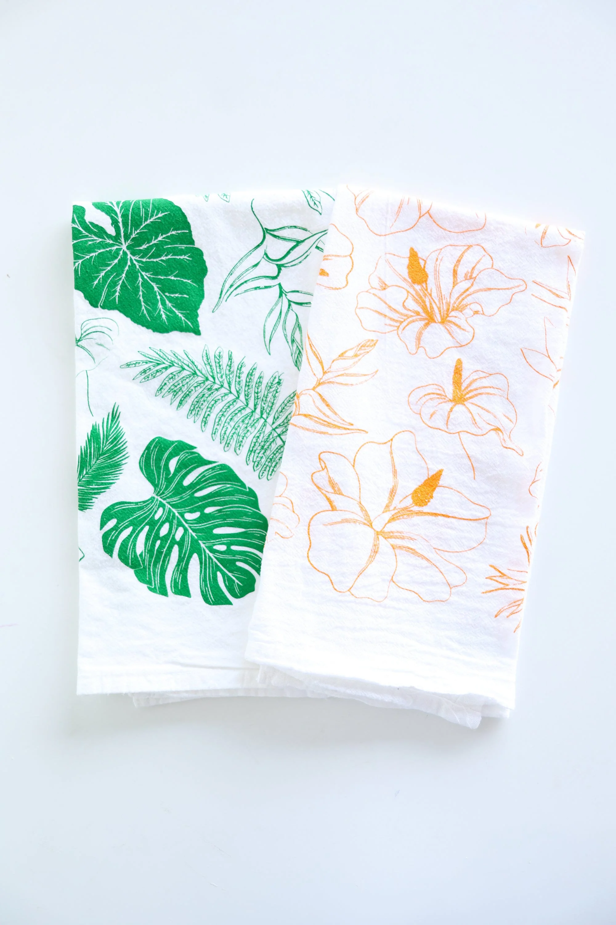 Tropical Leaves Tea Towel - Image 10