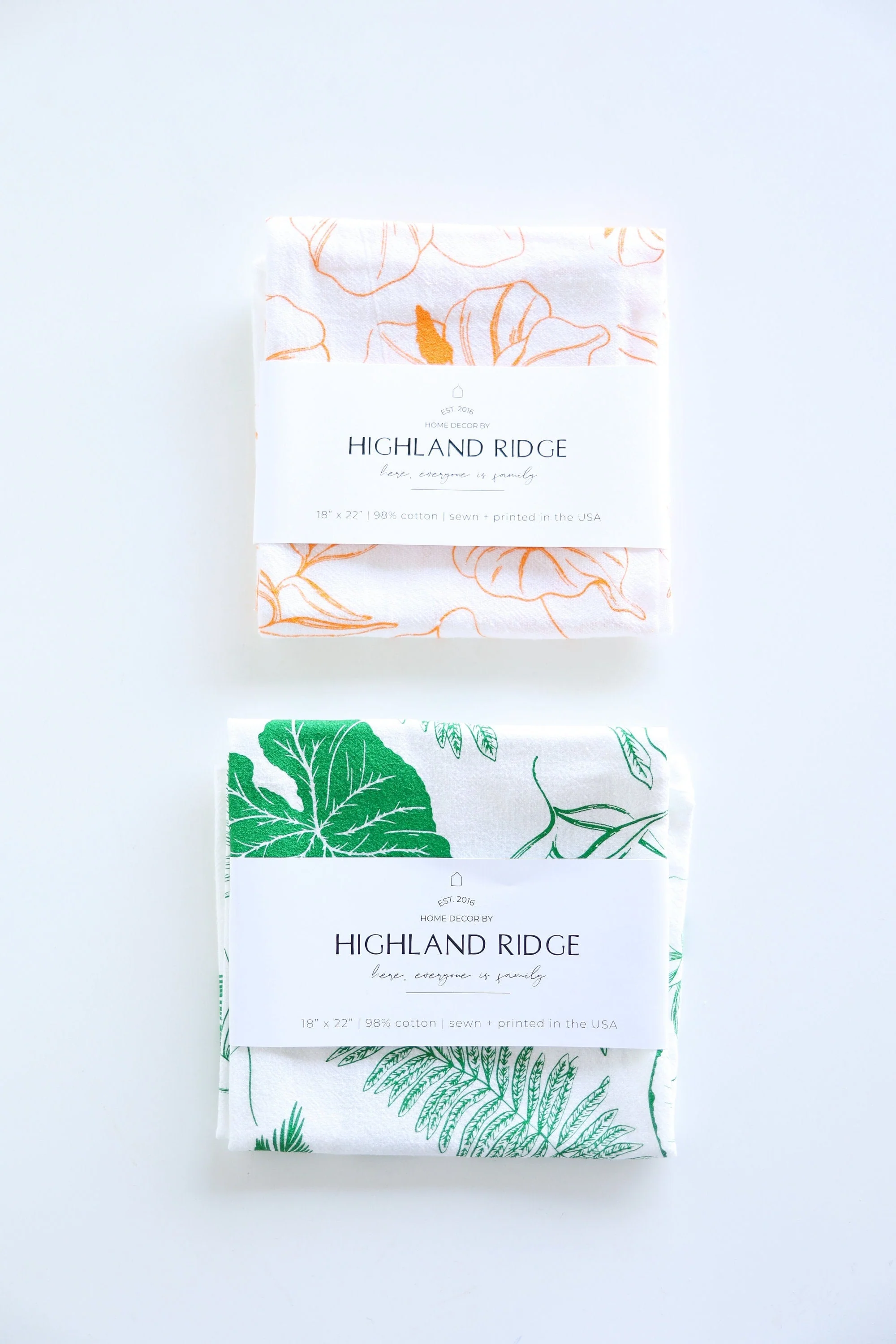 Tropical Leaves Tea Towel - Image 8