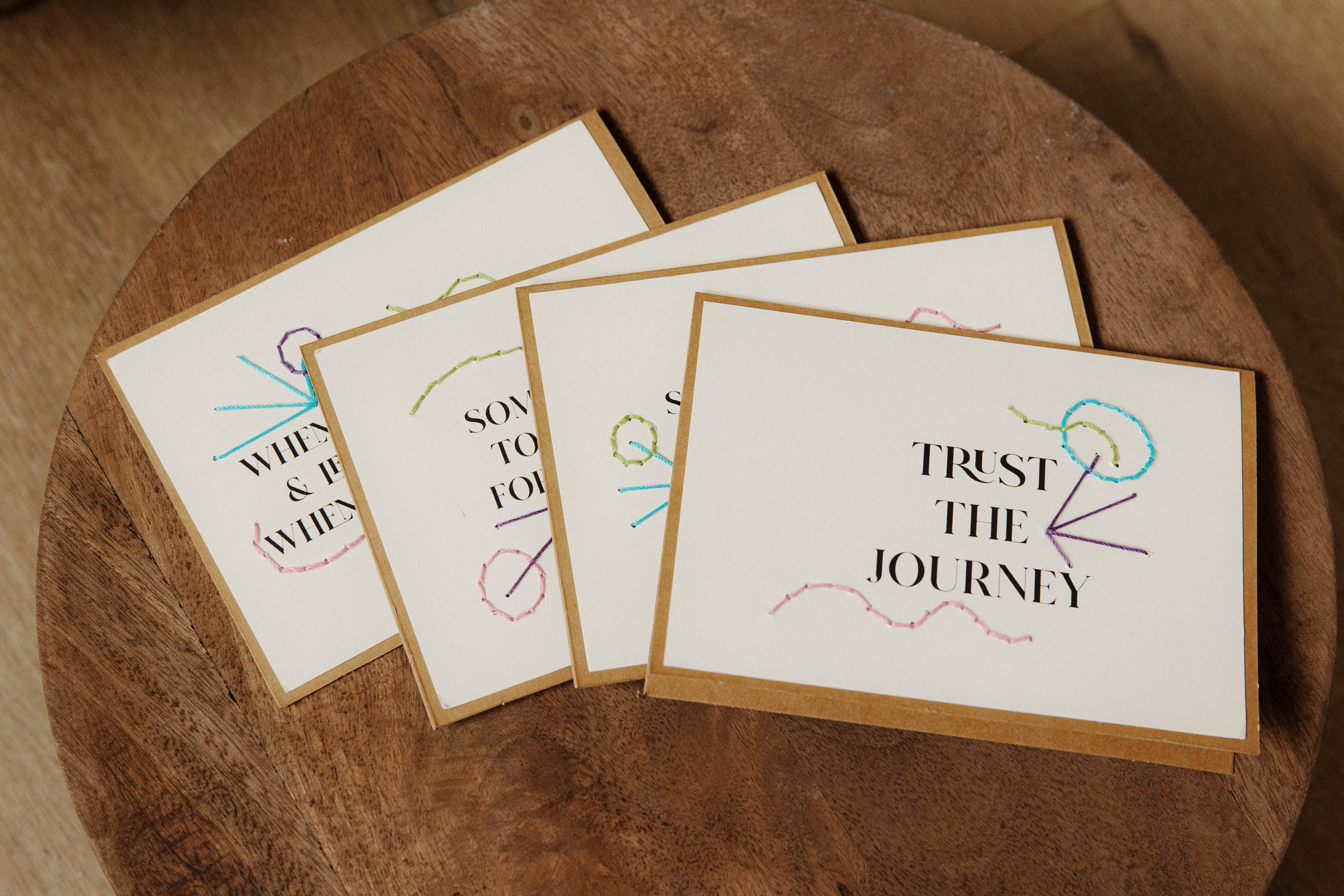 Trust the Journey Greeting Cards - Image 2
