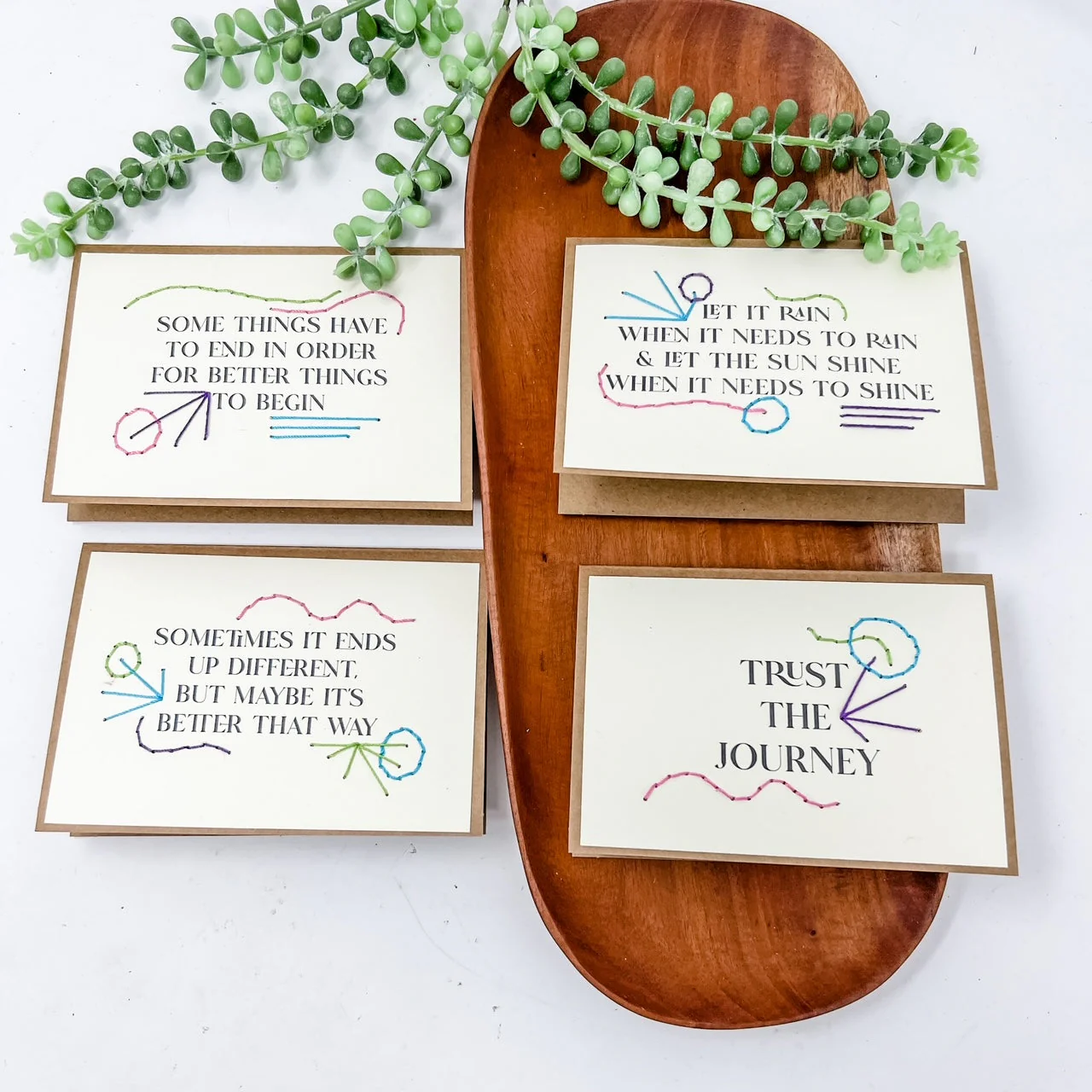 Trust the Journey Greeting Cards - Image 4
