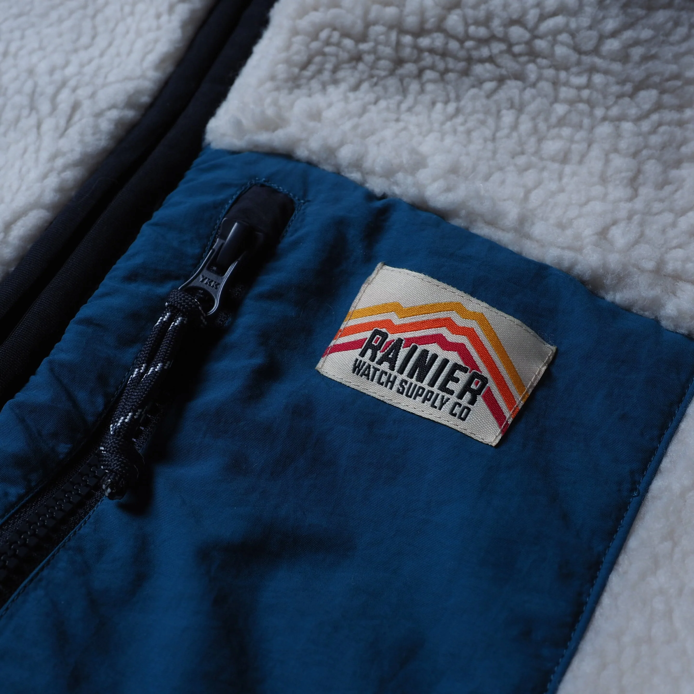 Turbo SuperFleece Jacket - Lined Recycled Fleece - Cream - Image 6
