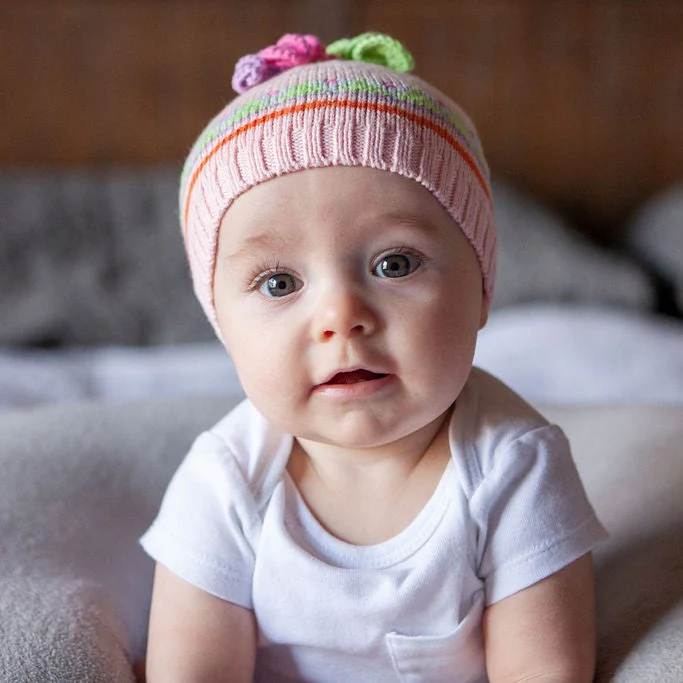 Twirly-Curl Hat in Pink - Image 2
