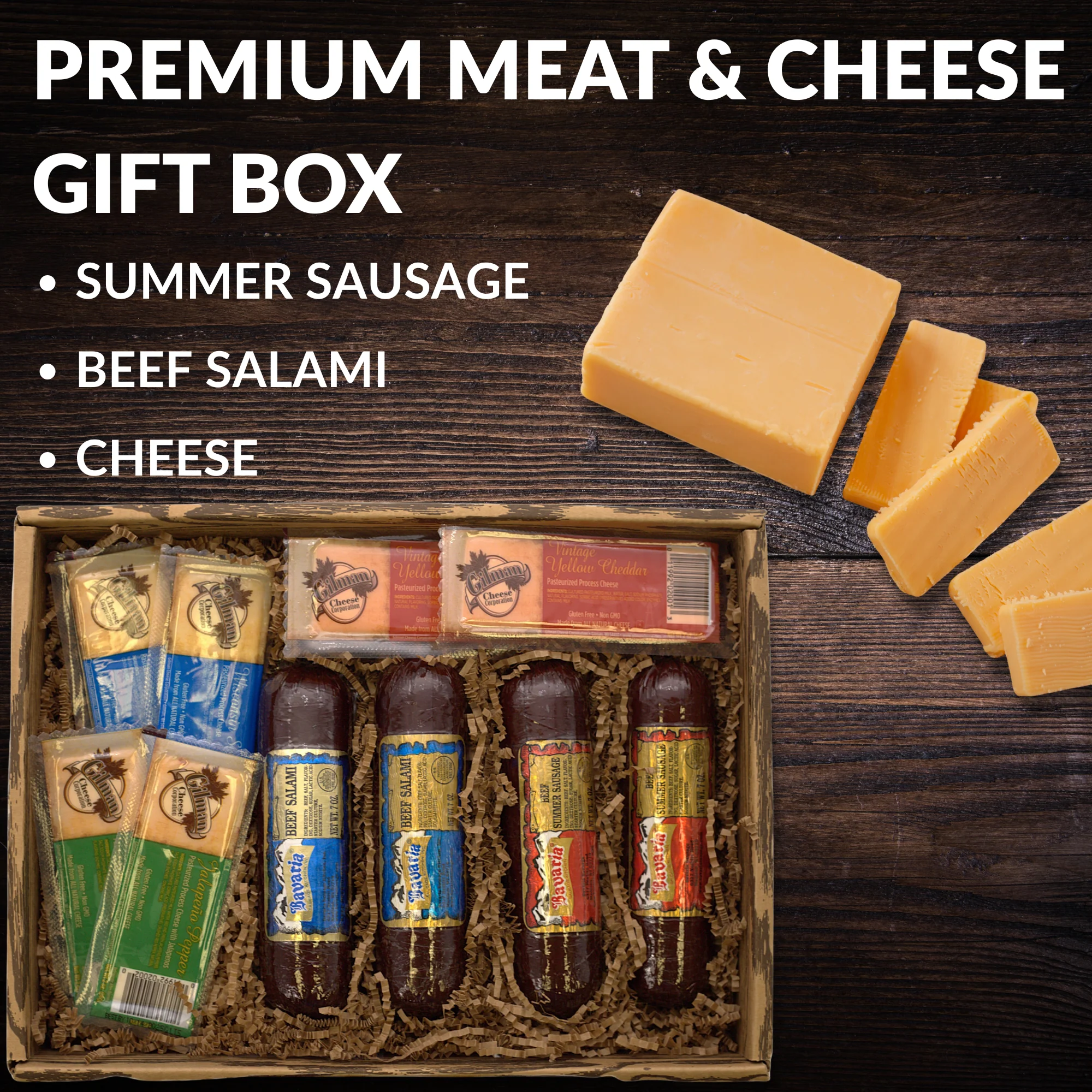 Ultimate Meat & Cheese Gift Basket - Image 2