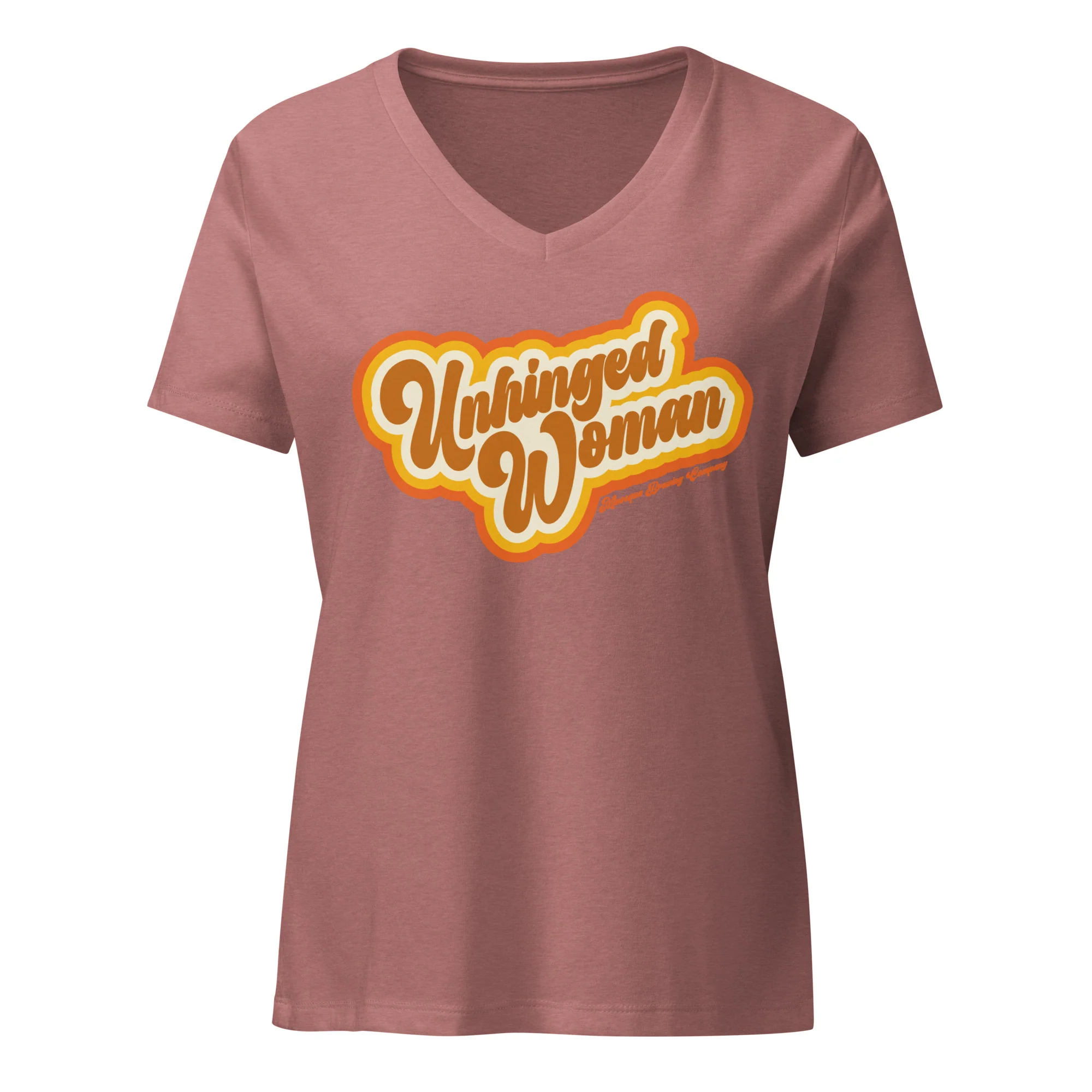 Unhinged Woman V-Neck T-Shirt - Image 9