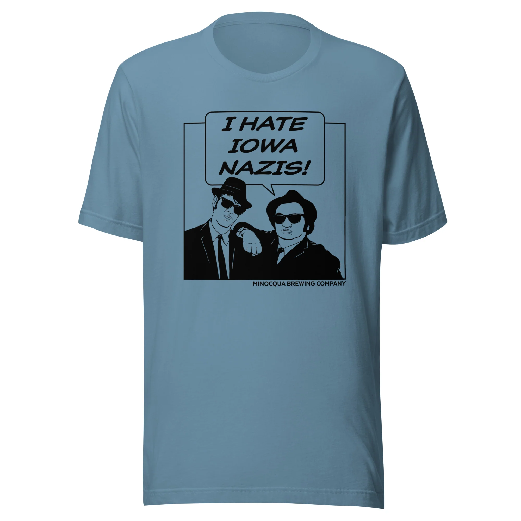 I Hate Iowa Nazis T-Shirt - Image 4