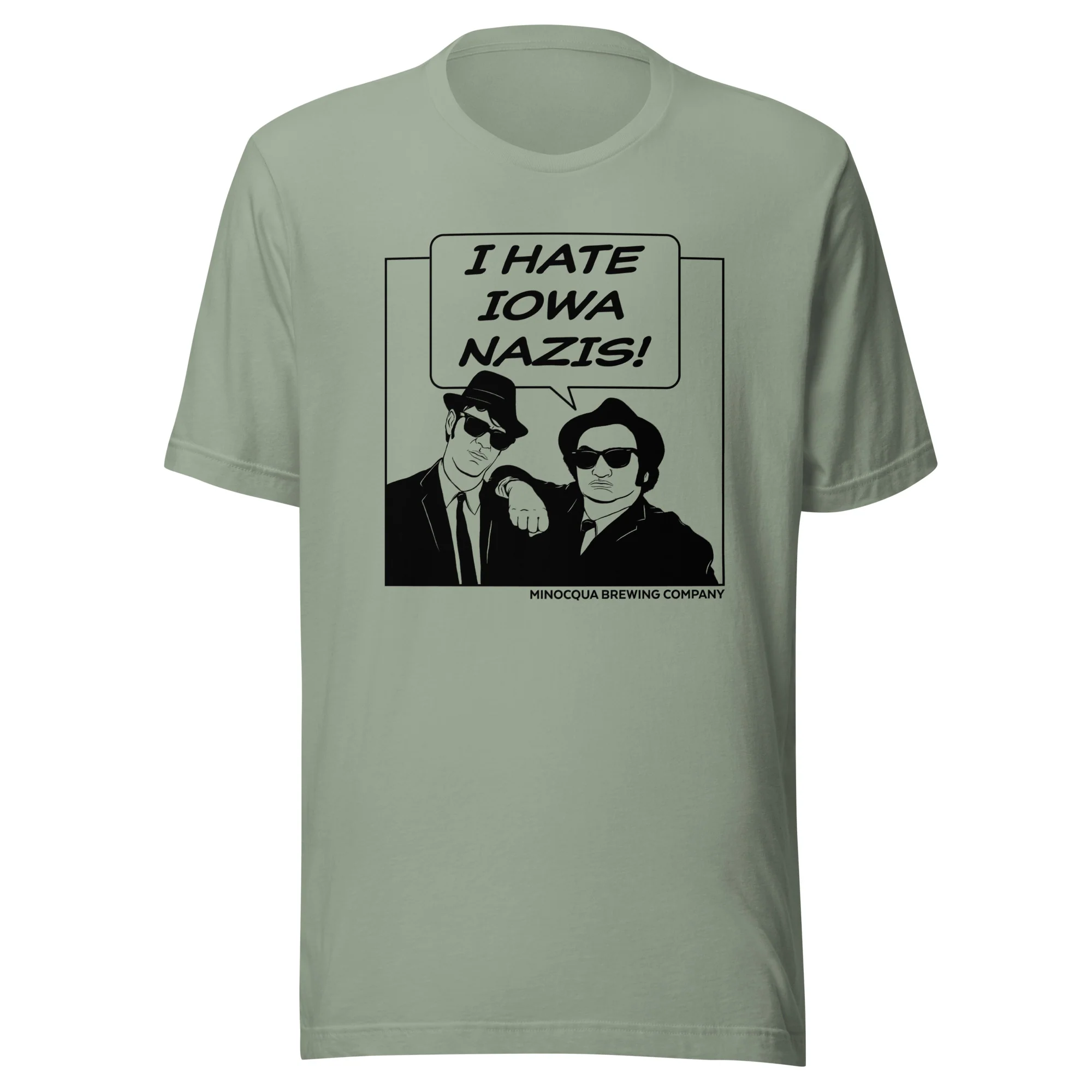 I Hate Iowa Nazis T-Shirt - Image 5
