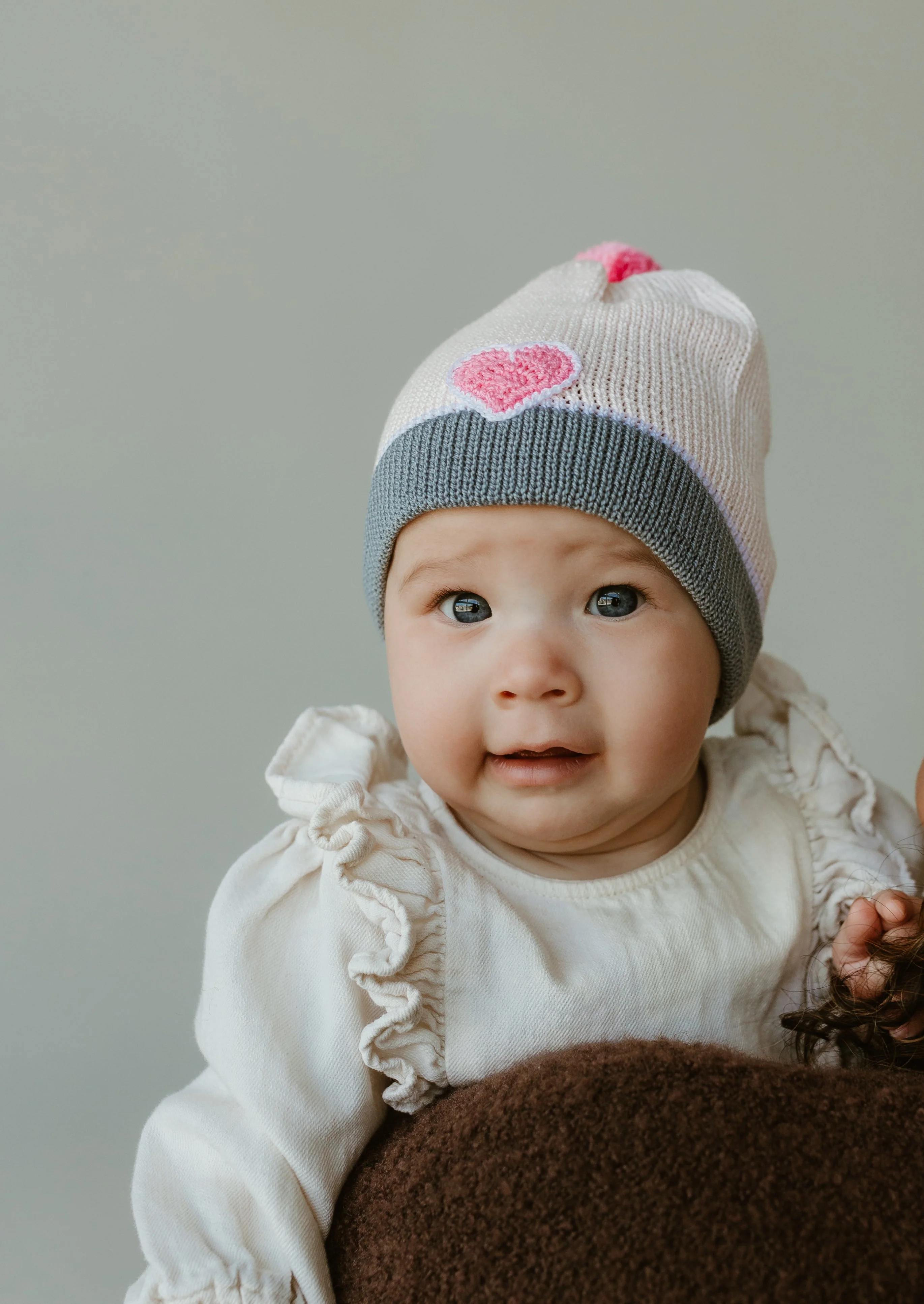 Valentine Baby Hat, pink - Image 3