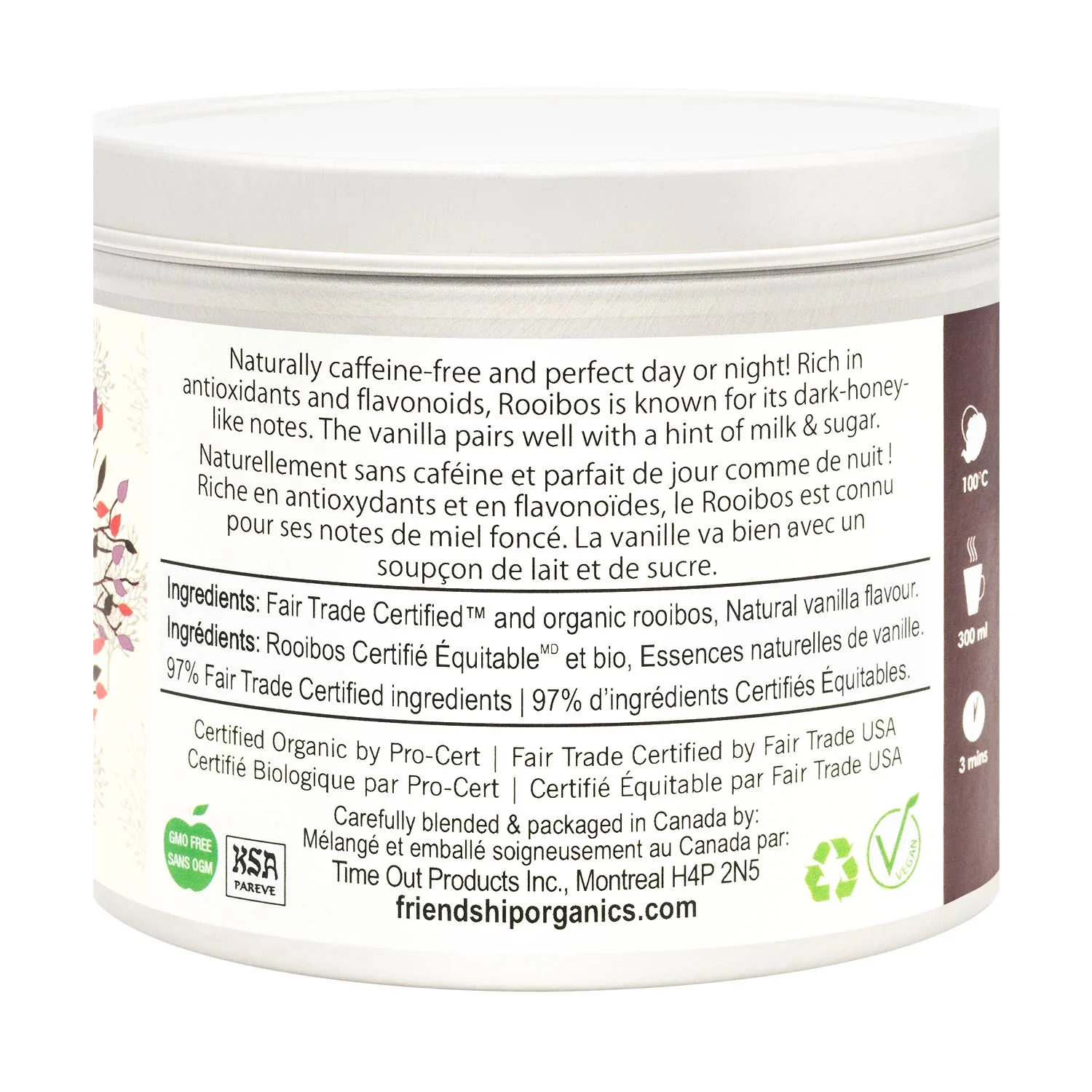 Vanilla Rooibos Herbal Tea - Image 8
