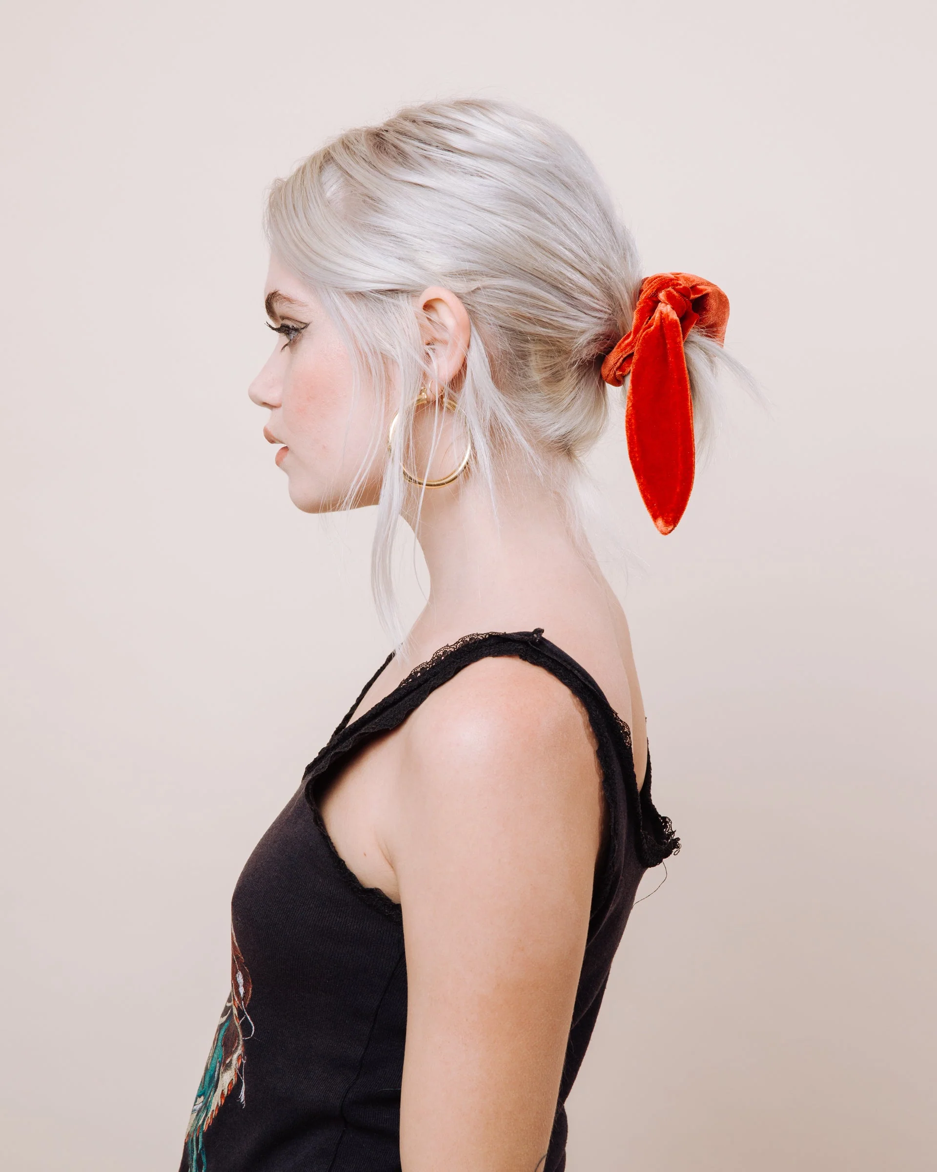 Velvet Sienna - Scrunchie Tie - Image 3