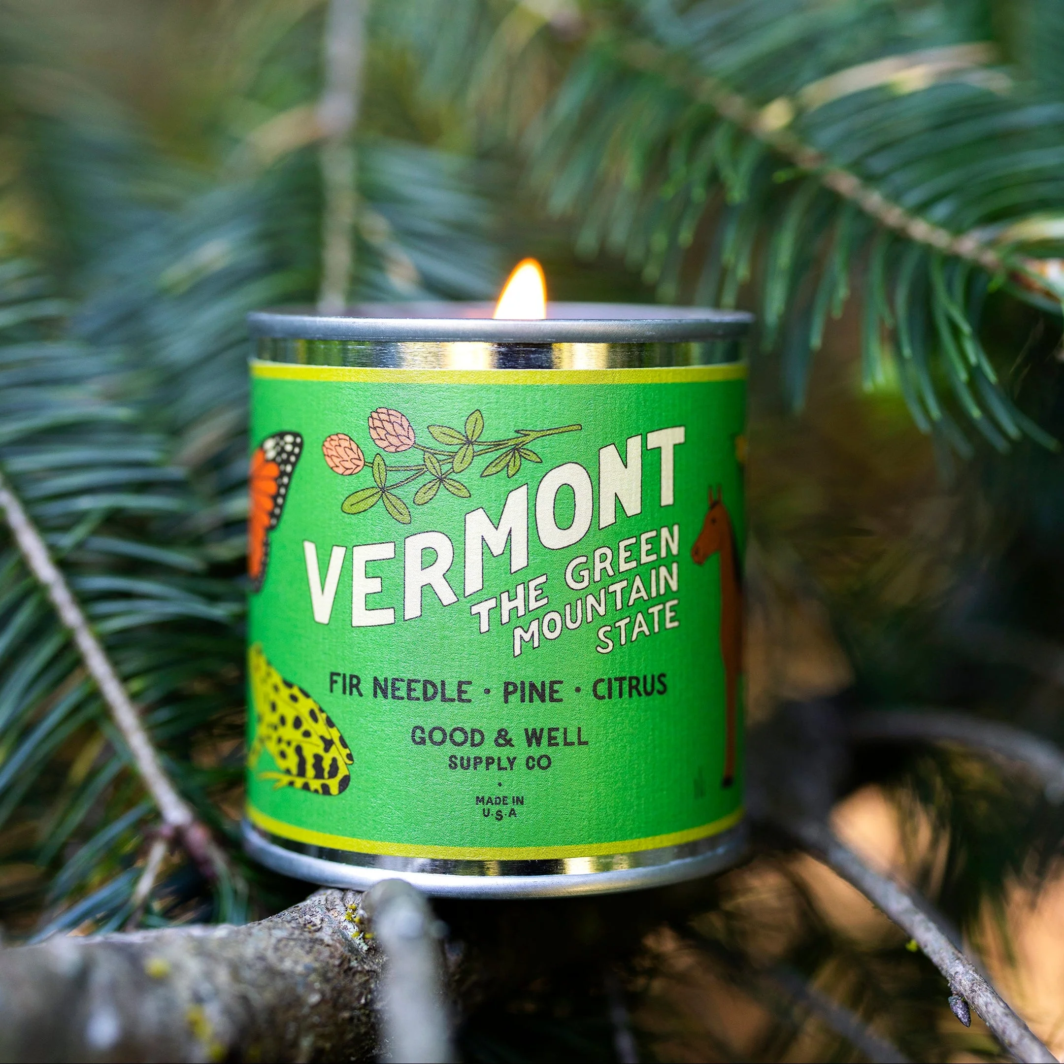 Vermont State Candle - Image 3