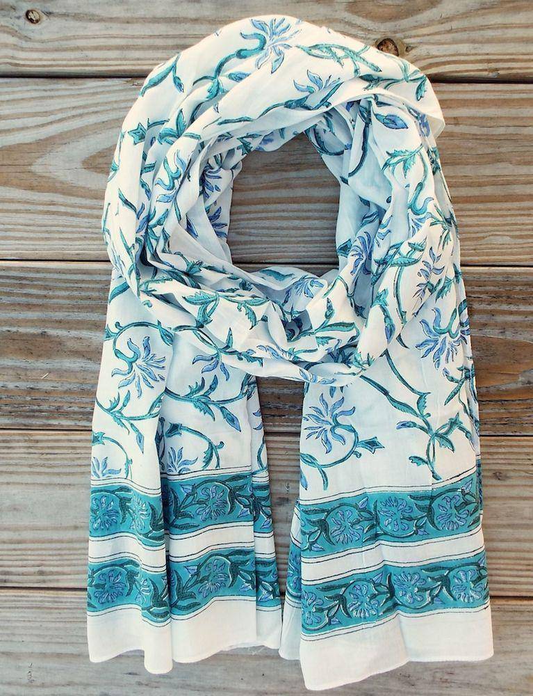 Vintage Floral Scarf - Image 3