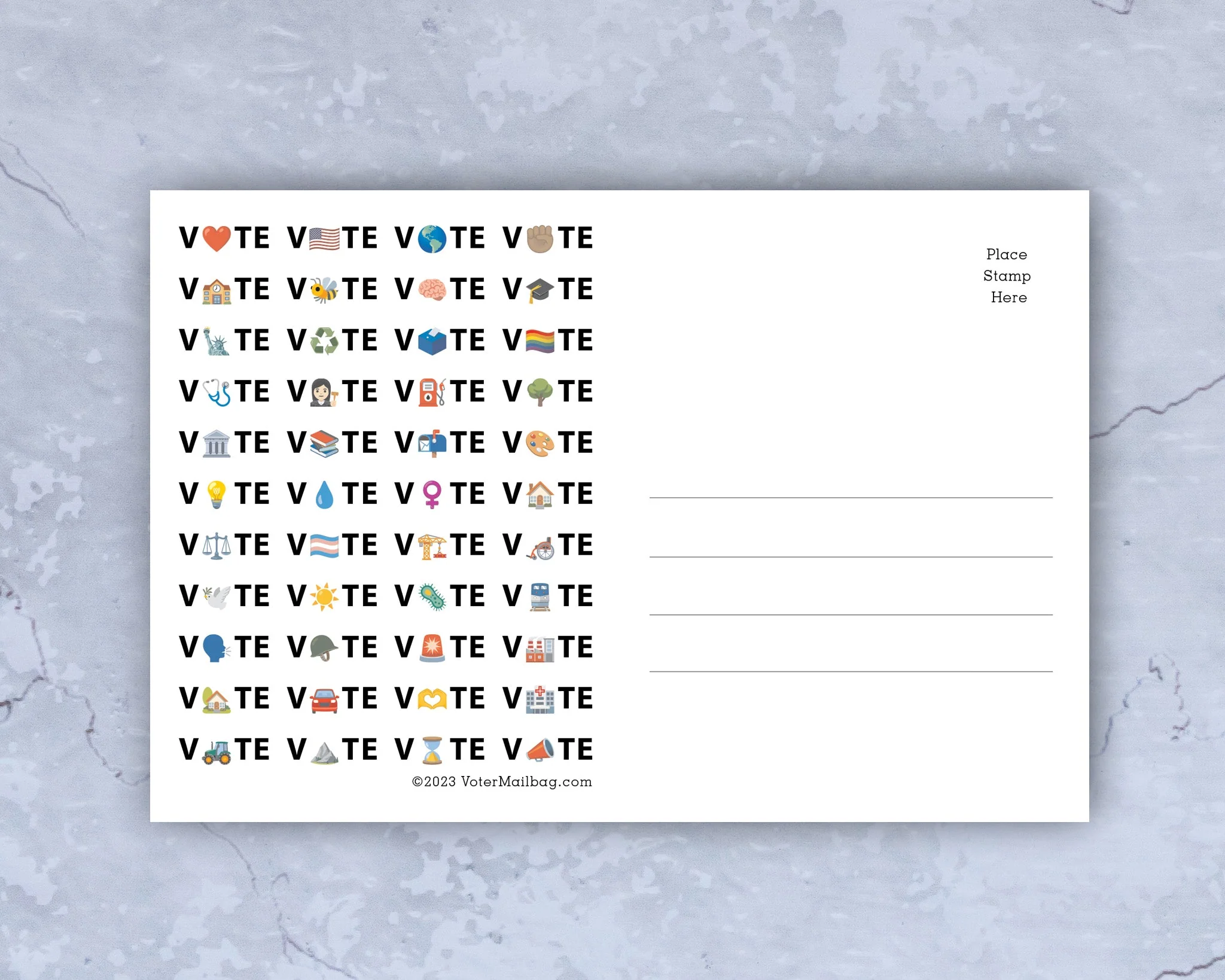 Voter Postcard Variety Pack (125 Pack) - Image 6