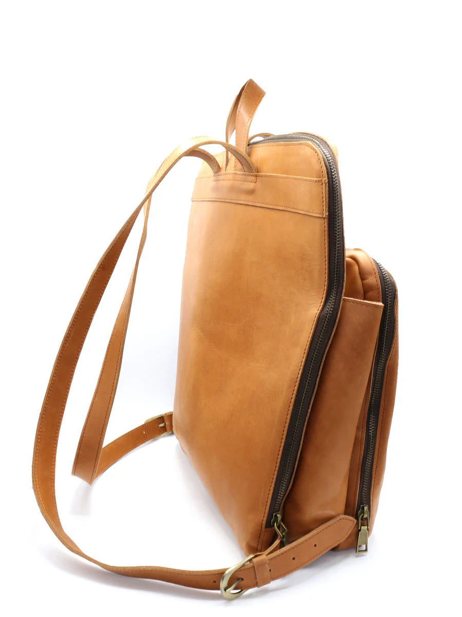Voyager Leather Backpack - Image 5