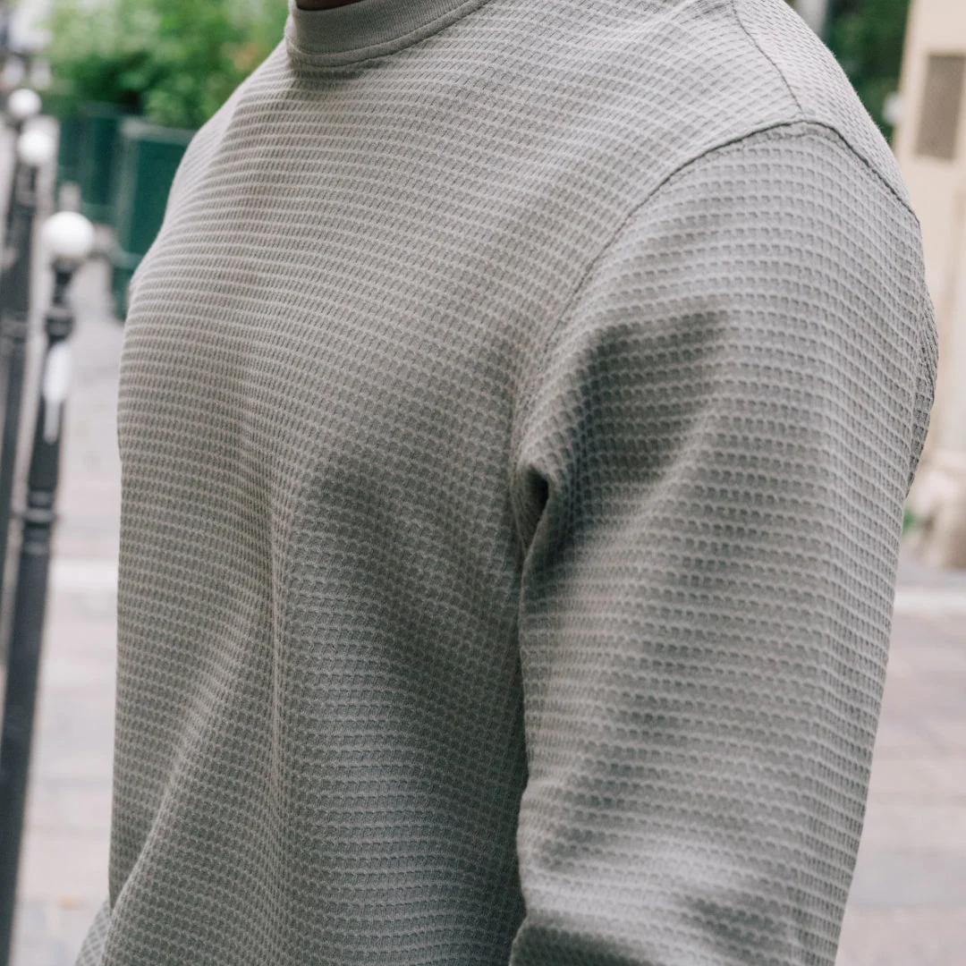 Waffle Long Sleeve Tee - Image 10