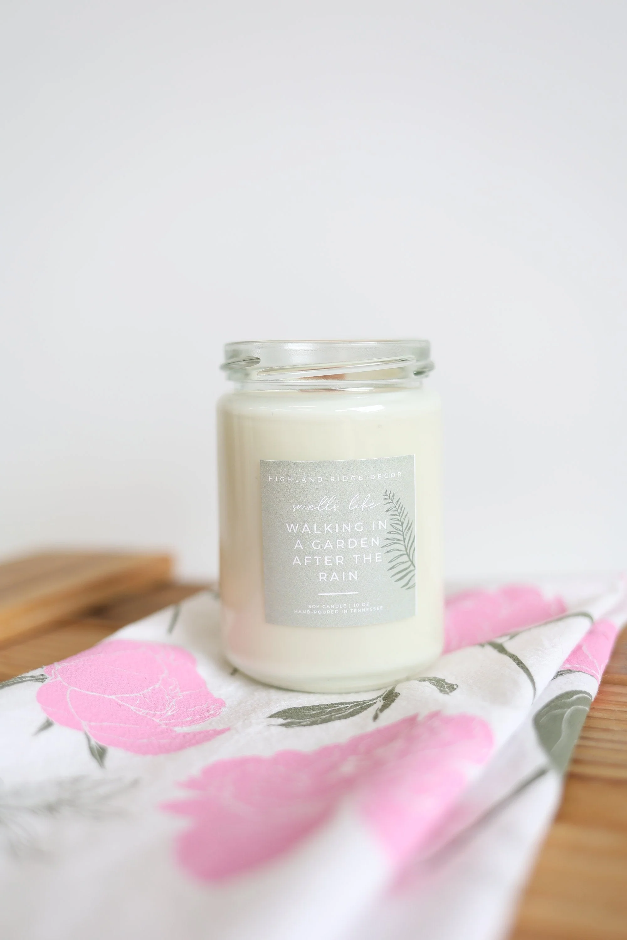 "Walking In A Garden After The Rain" Candle - Image 8