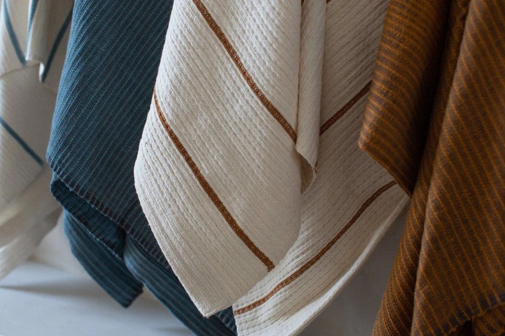 Wari Handwoven Ethiopian Cotton Waffle Bath Towel - Image 9