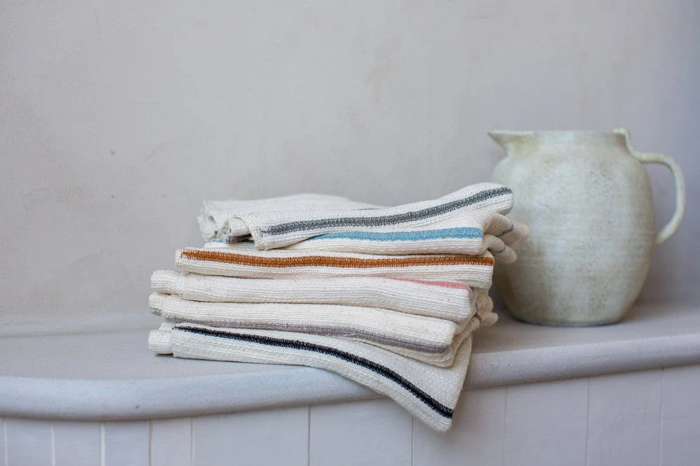 Wari Handwoven Ethiopian Cotton Waffle Hand Towel