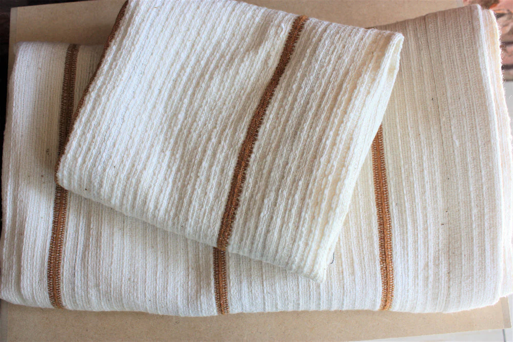 Wari Handwoven Ethiopian Cotton Waffle Hand Towel - Image 6