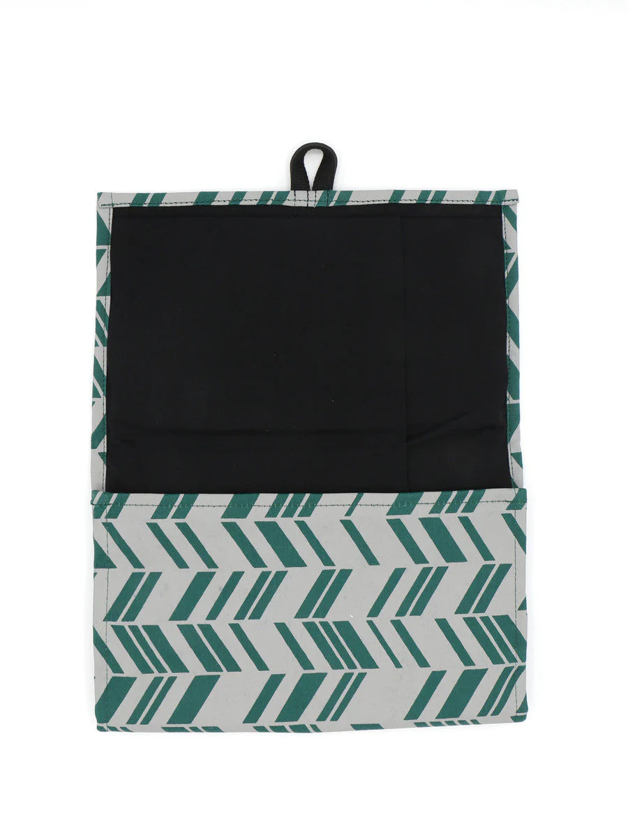 Wayfarer Jewelry Roll Travel Case - Chevron - Image 10