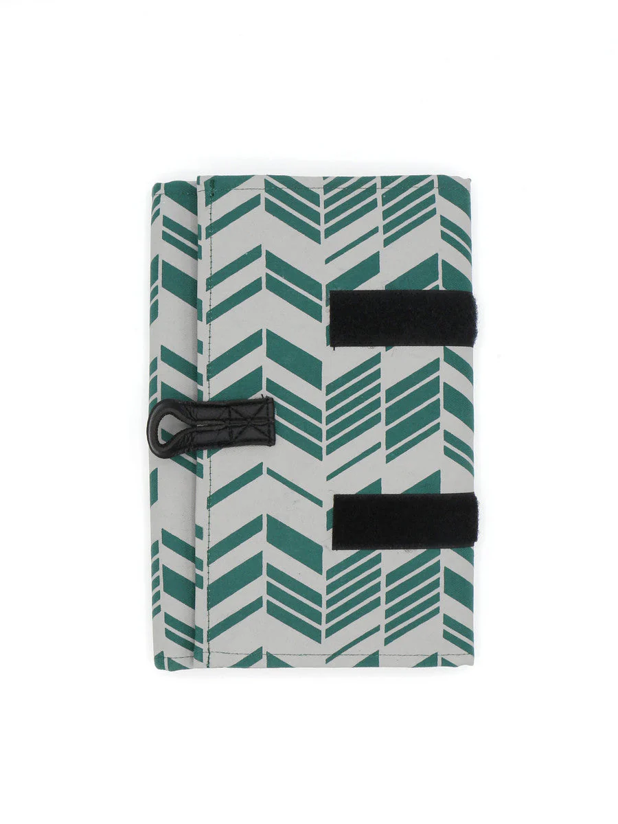 Wayfarer Jewelry Roll Travel Case - Chevron - Image 8